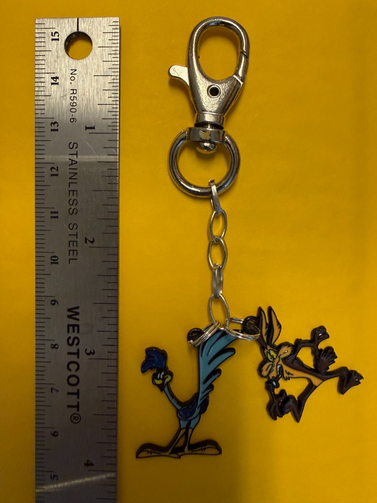 Road runner and Willie charms