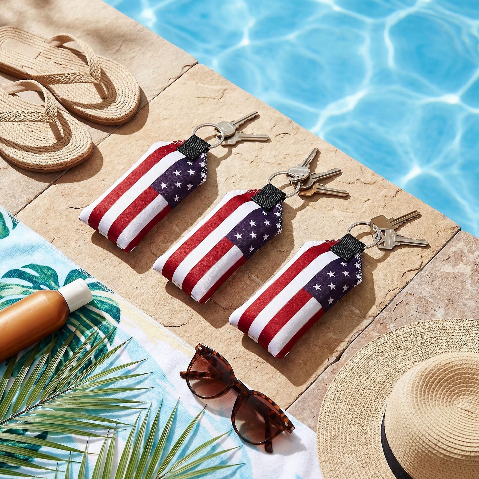 XL Floating Keychain for Boat Keys 3 Pack | Waterproof, Scratch-resistant, High- XL Floating Keychain for Boat Keys 3 Pack | Waterproof, Scratch-resistant, High-