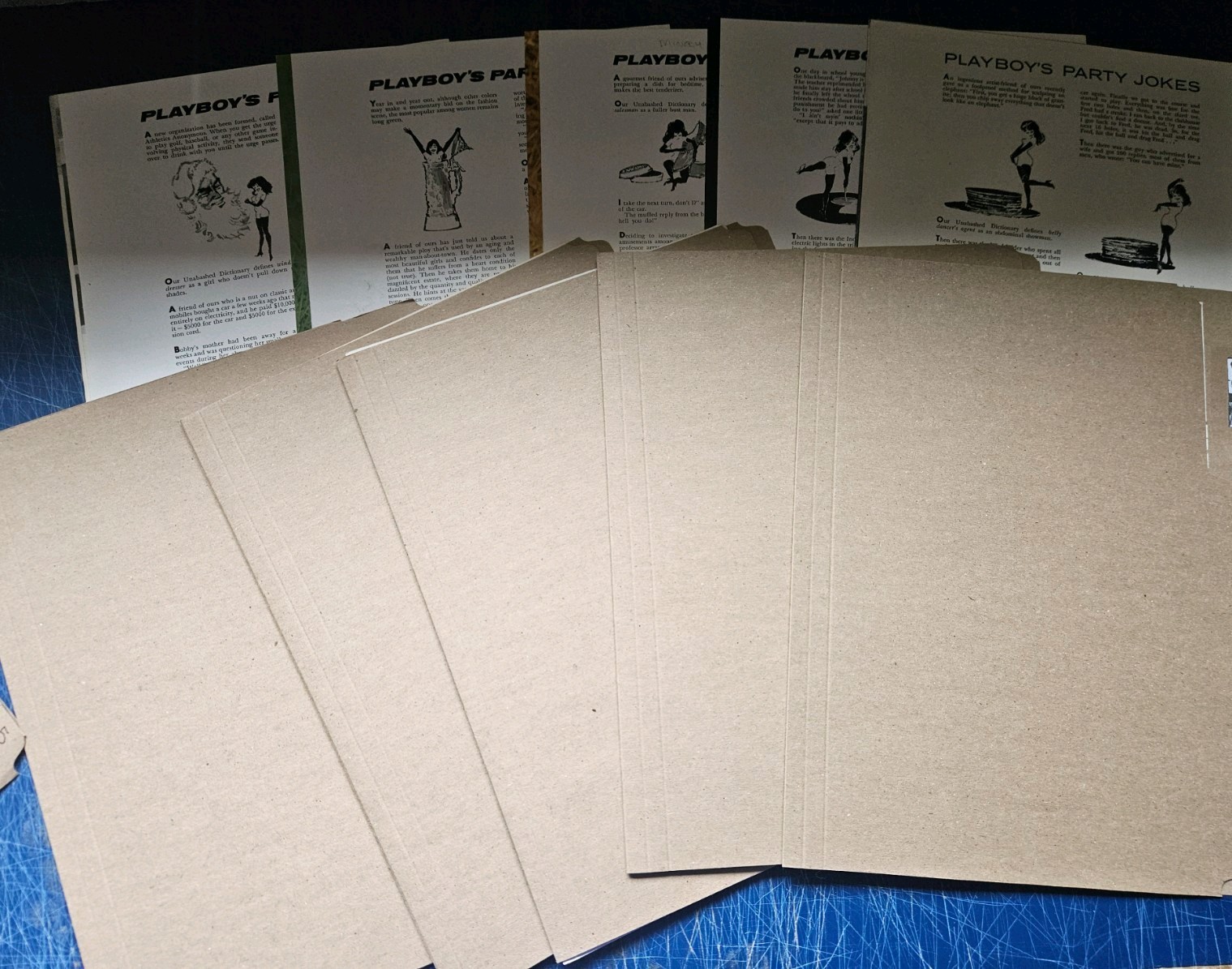 Vintage Playboy Centerfold Only Lot (10) 1960-1969 - Dozens to choose from 