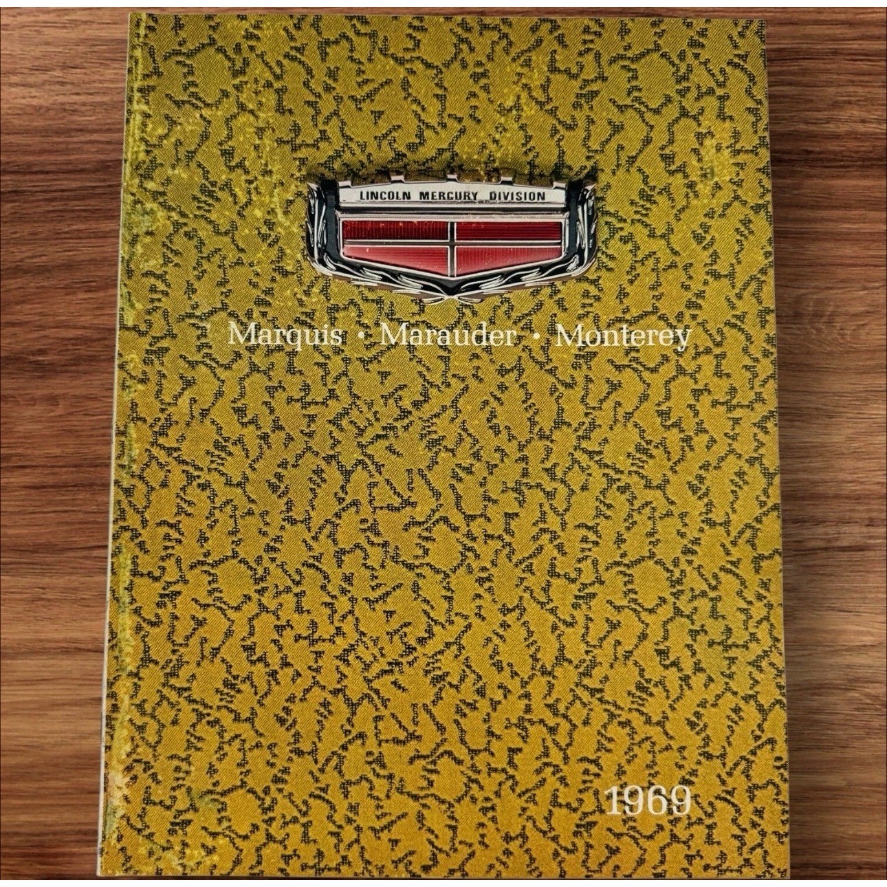 1969 Lincoln Mercury Marquis Marauder Monterey Vintage Sales Brochure Catalog