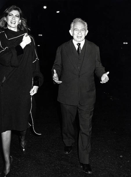 Norris Church Norman Mailer at Strolling Past Regency Hotel at Reg- Old Photo