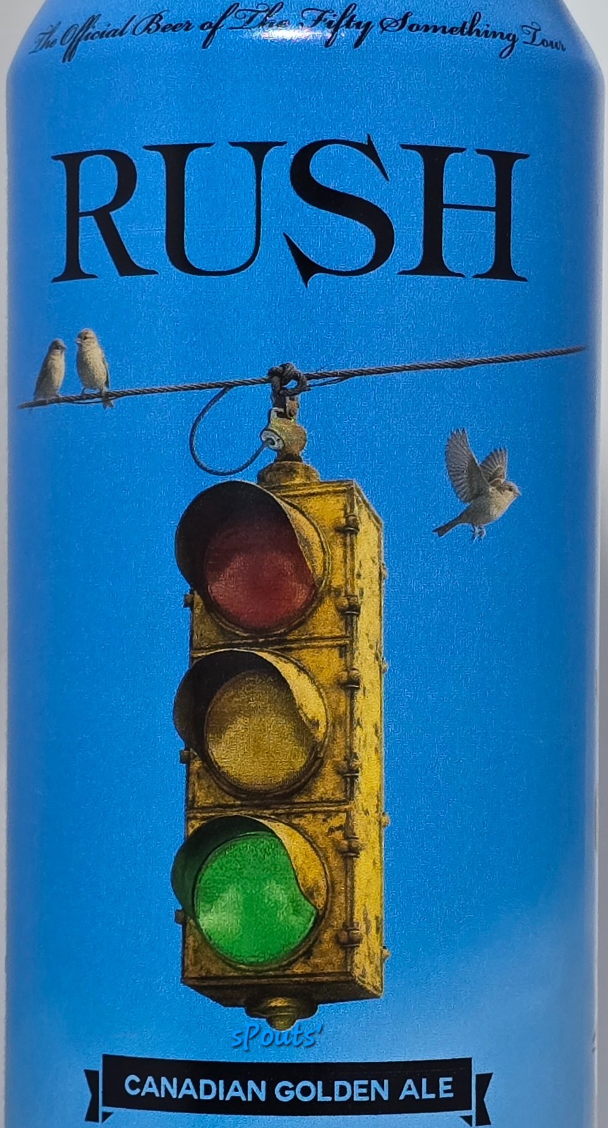 2026 RUSH FIFTY SOMETHING SIGNAL BEER CAN ROCK MUSIC BLUES BAND HENDERSON CANADA