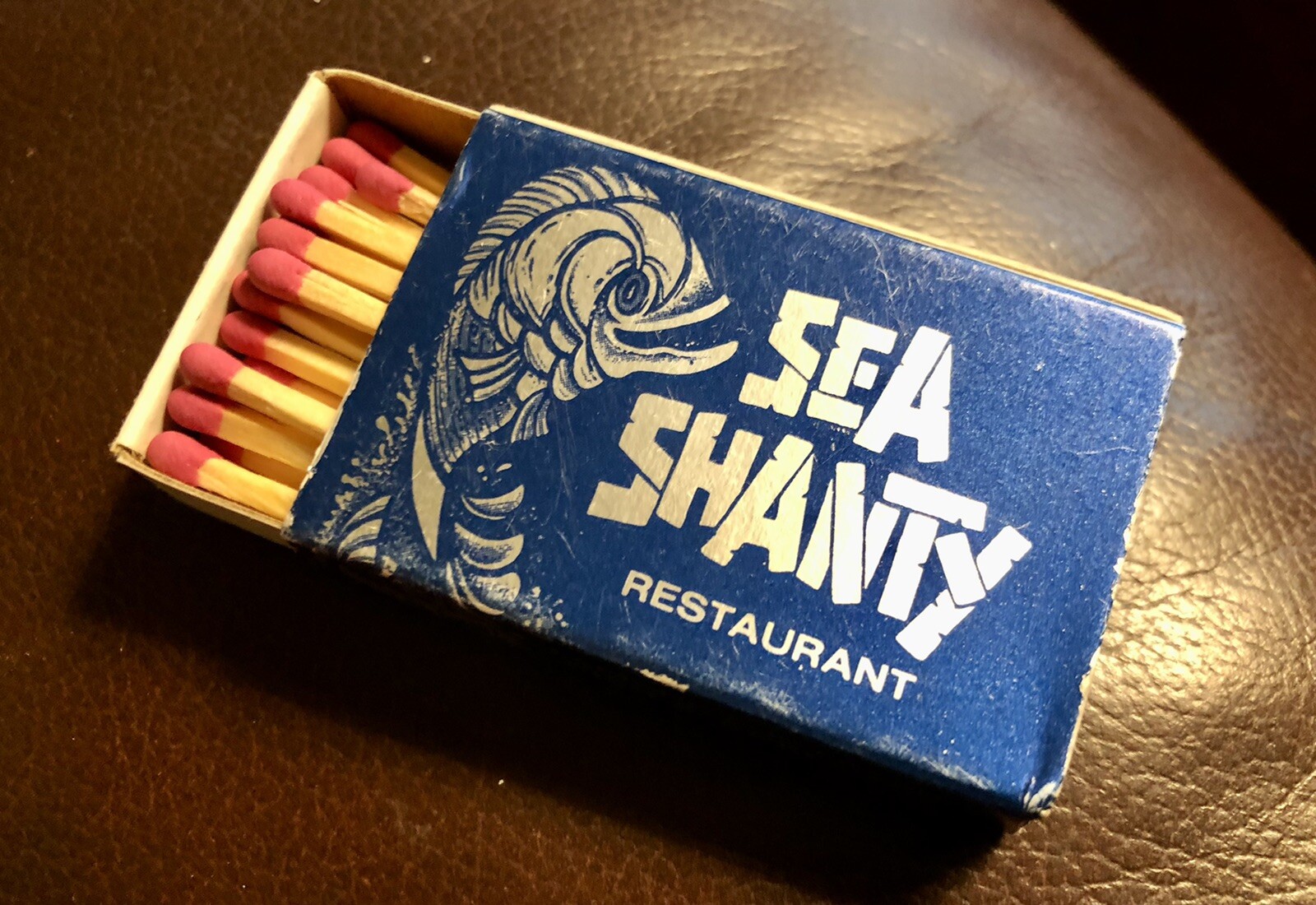 Sea Shanty Restaurant, Miami & S. Florida, Full Unstruck Matchbox