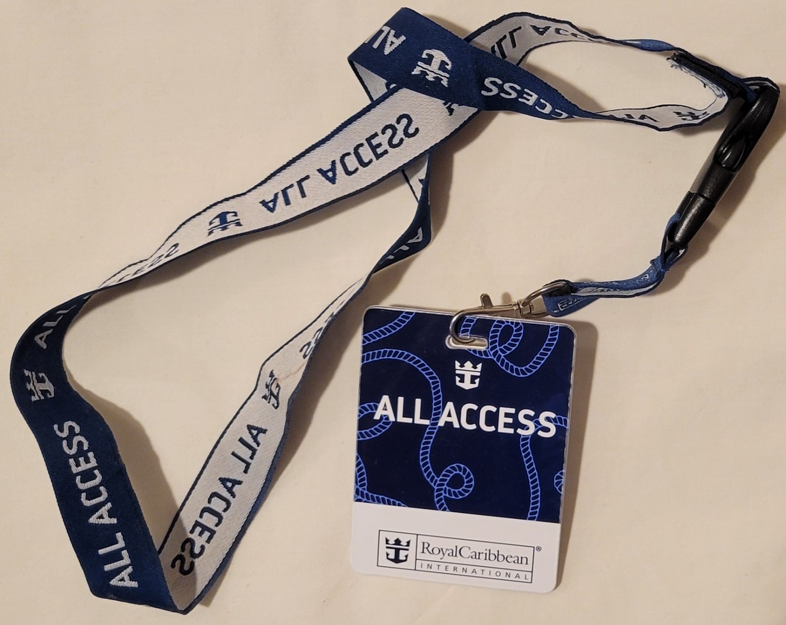 Royal Caribbean All Access Lanyard & Luggage ID Tag Set Royal Caribbean All Access Lanyard & Luggage ID Tag Set