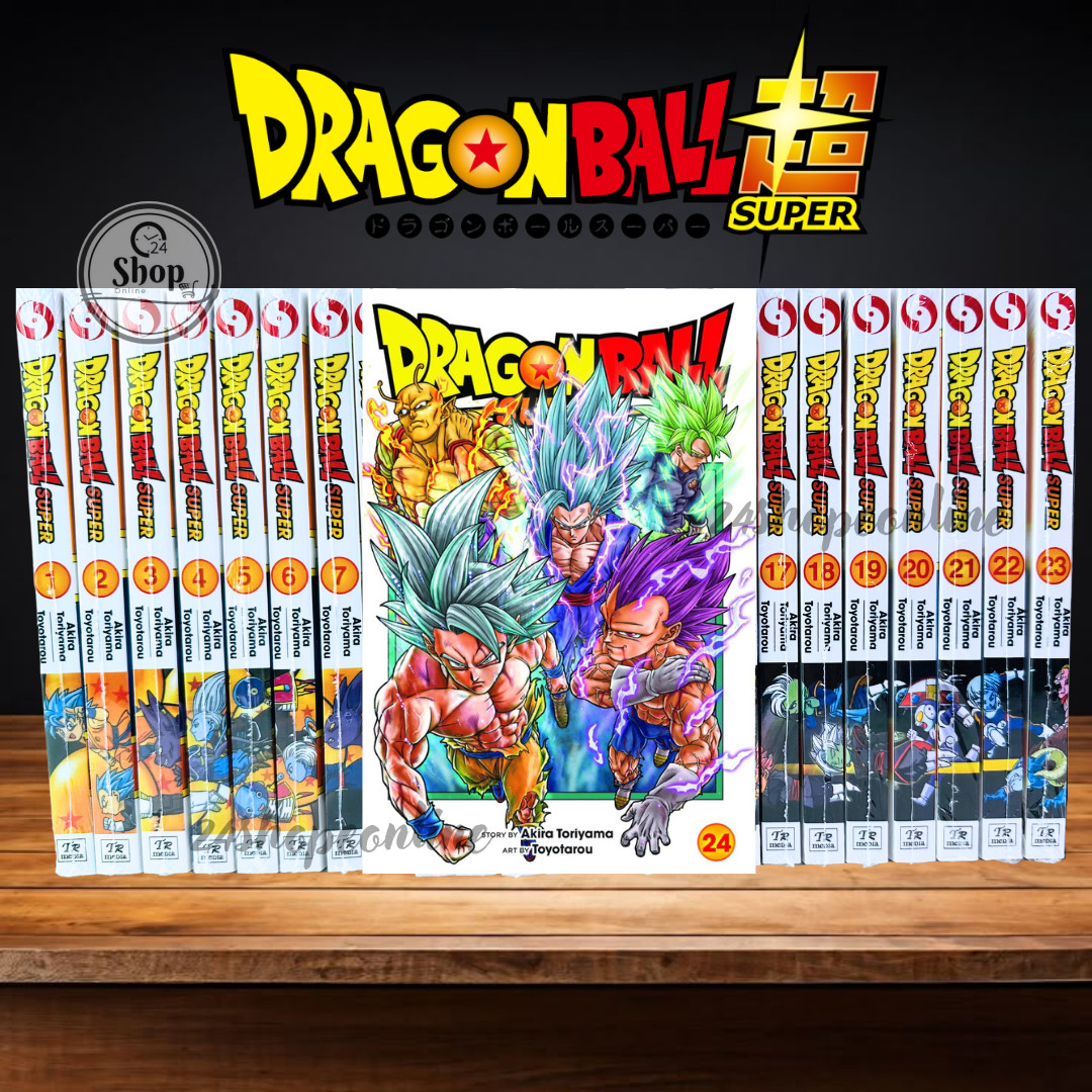 Dragon Ball Super English Manga Vol 1-24 Half/Full Set By Akira Toriyama -DHL