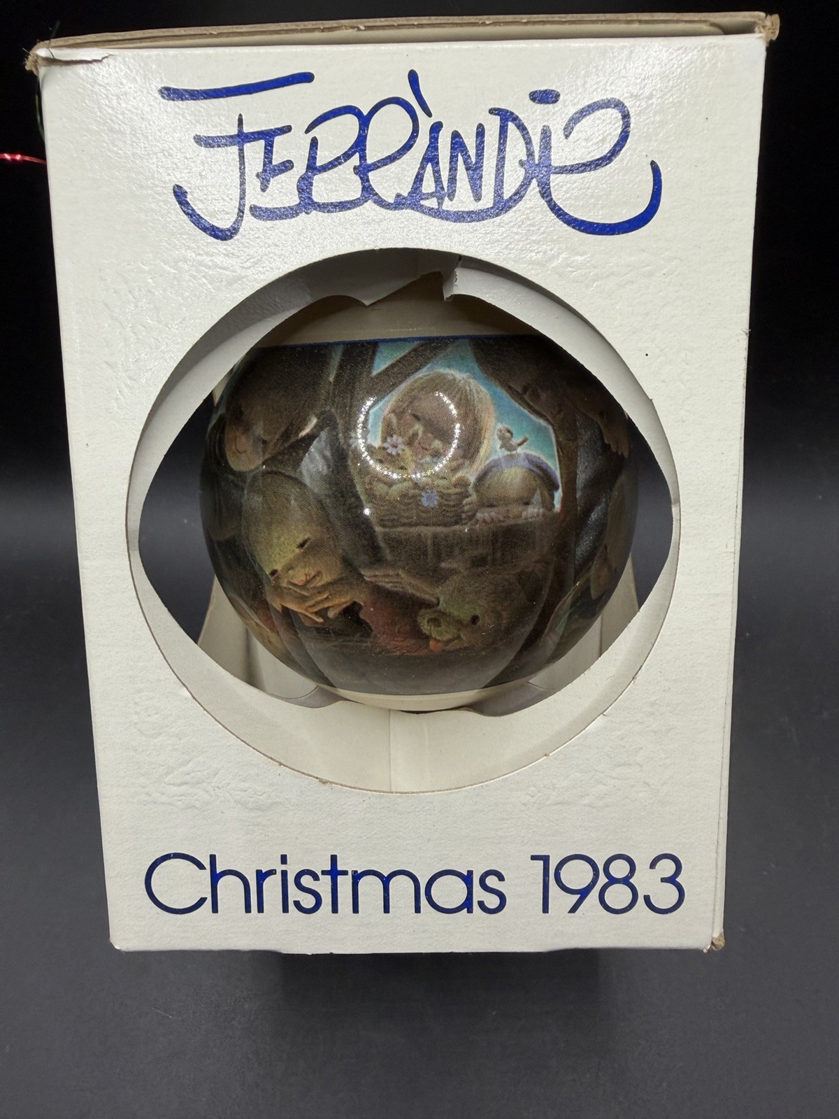 1983 SCHMID ANRI FERRANDIZ CHRISTMAS ORNAMENT 