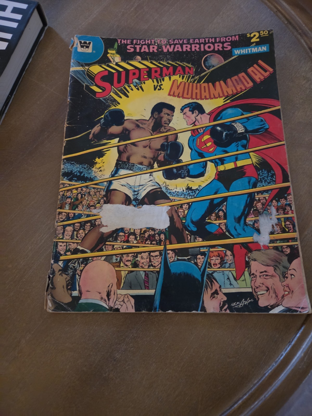 1978 Superman vs Muhammad Ali Treasury Edition C-56 Whitman Variant Reader Copy