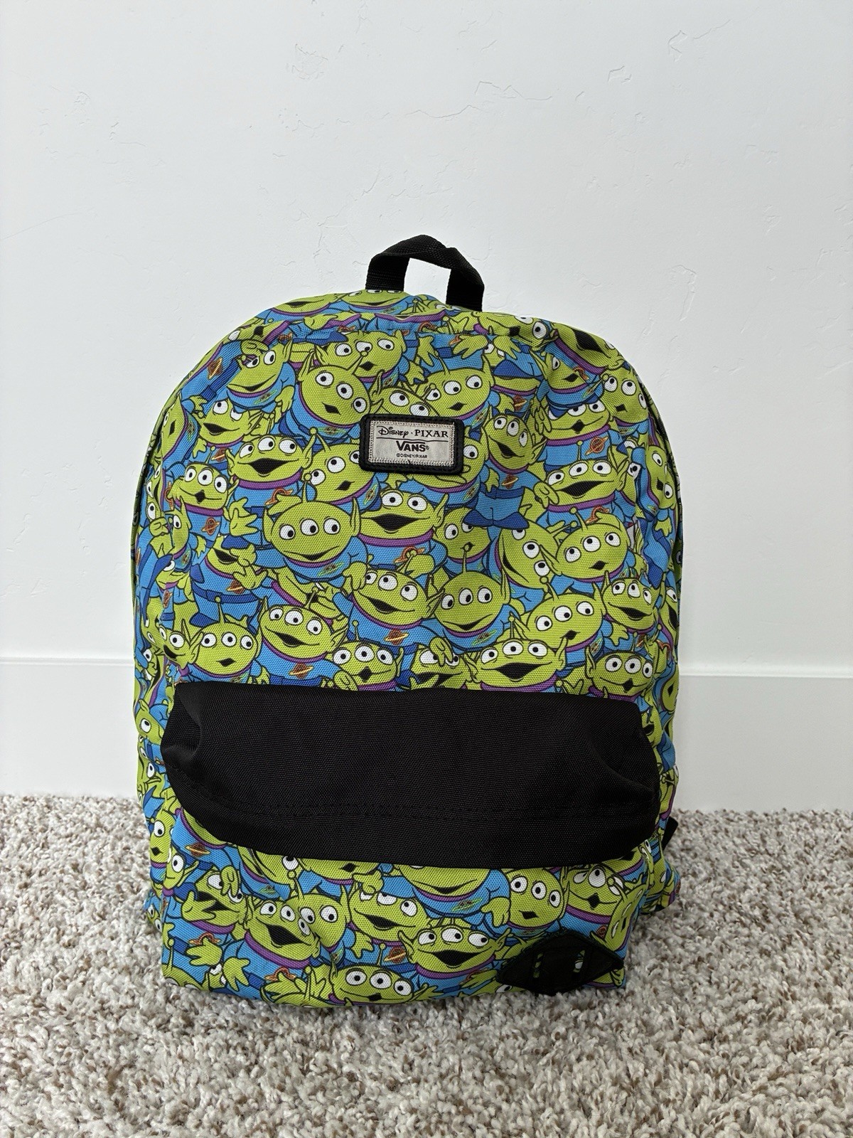 Rare VANS x Disney Pixar Toy Story Aliens Backpack Limited Edition