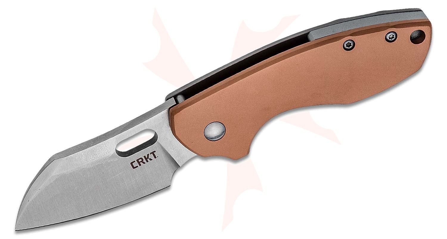 Columbia River CRKT 5311CU Jesper Voxnaes Pilar Copper Folding Knife-New in Box