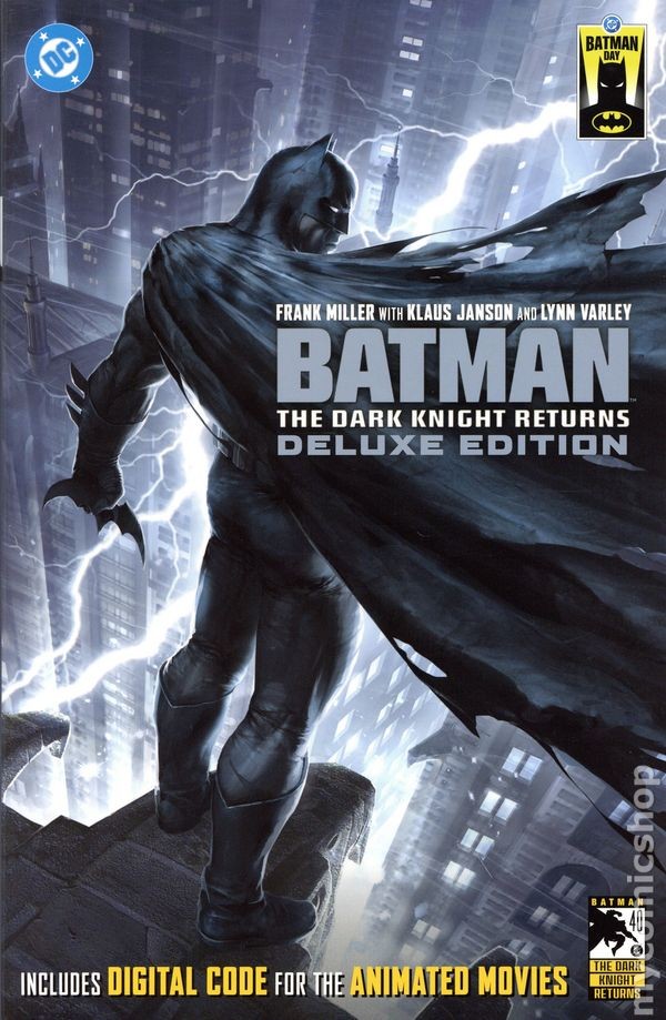 Batman The Dark Knight Returns HC Deluxe Edition 1B-1ST NM 2026 Stock Image
