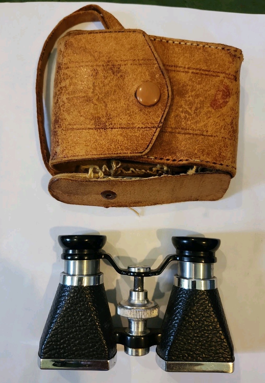 Vintage Ofuna Opera Glasses 3x10 Binoculars w/Case Japan