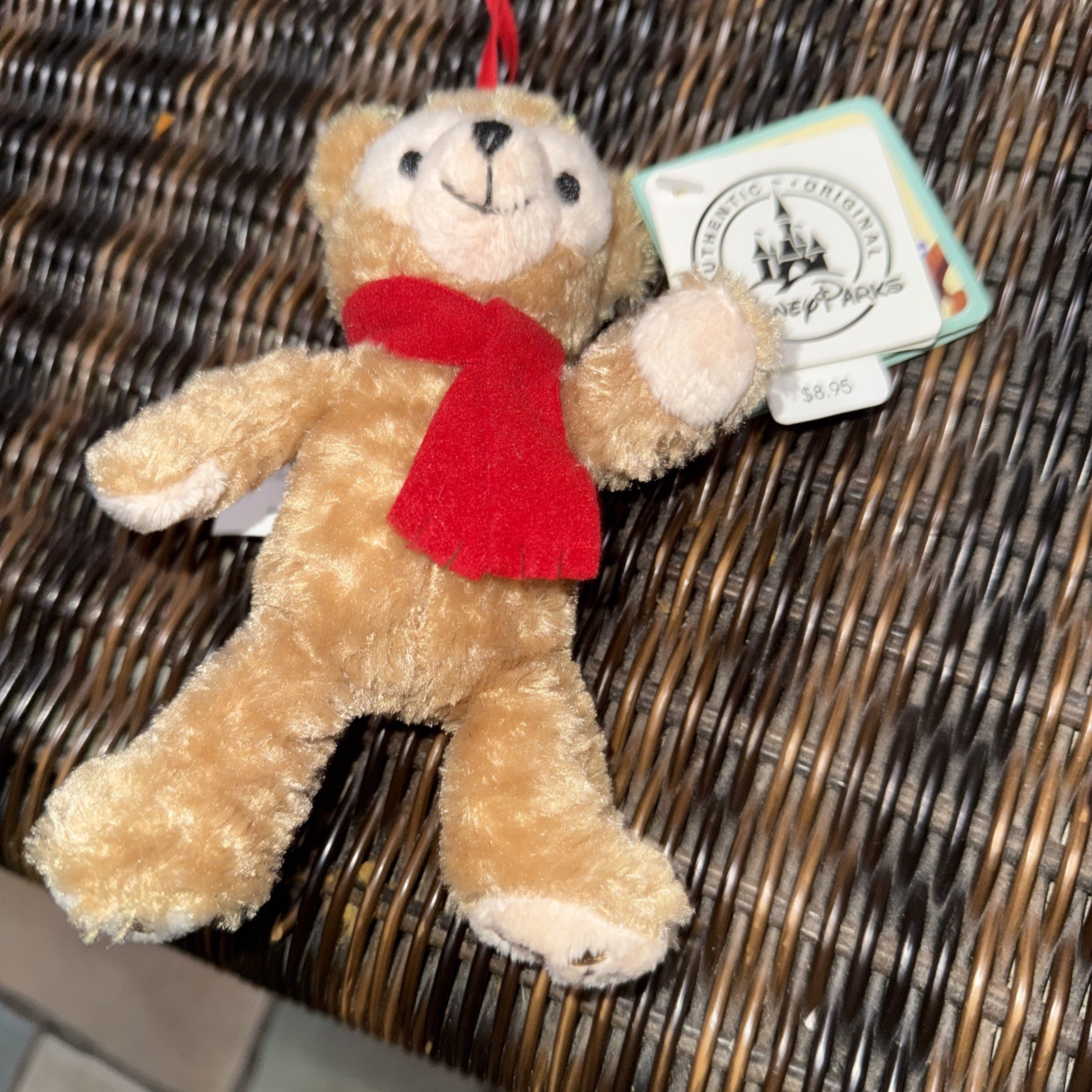 Duffy The Disney Bear Holiday Ornament with Tags Christmas WDW Theme Parks FL