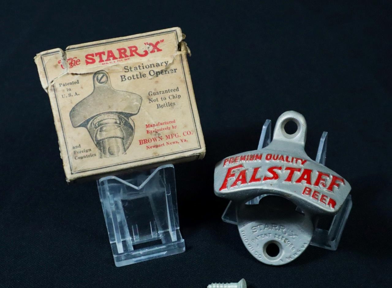 Excellent Falstaff Beer Wall Mounted Glass Bottle Opener Starr \