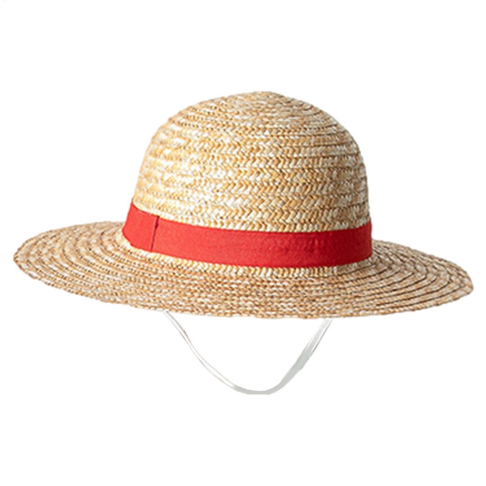 Luffy Straw Hat Cosplay Sun Hat Anime Summer Strawhats Halloween Hat 31cm