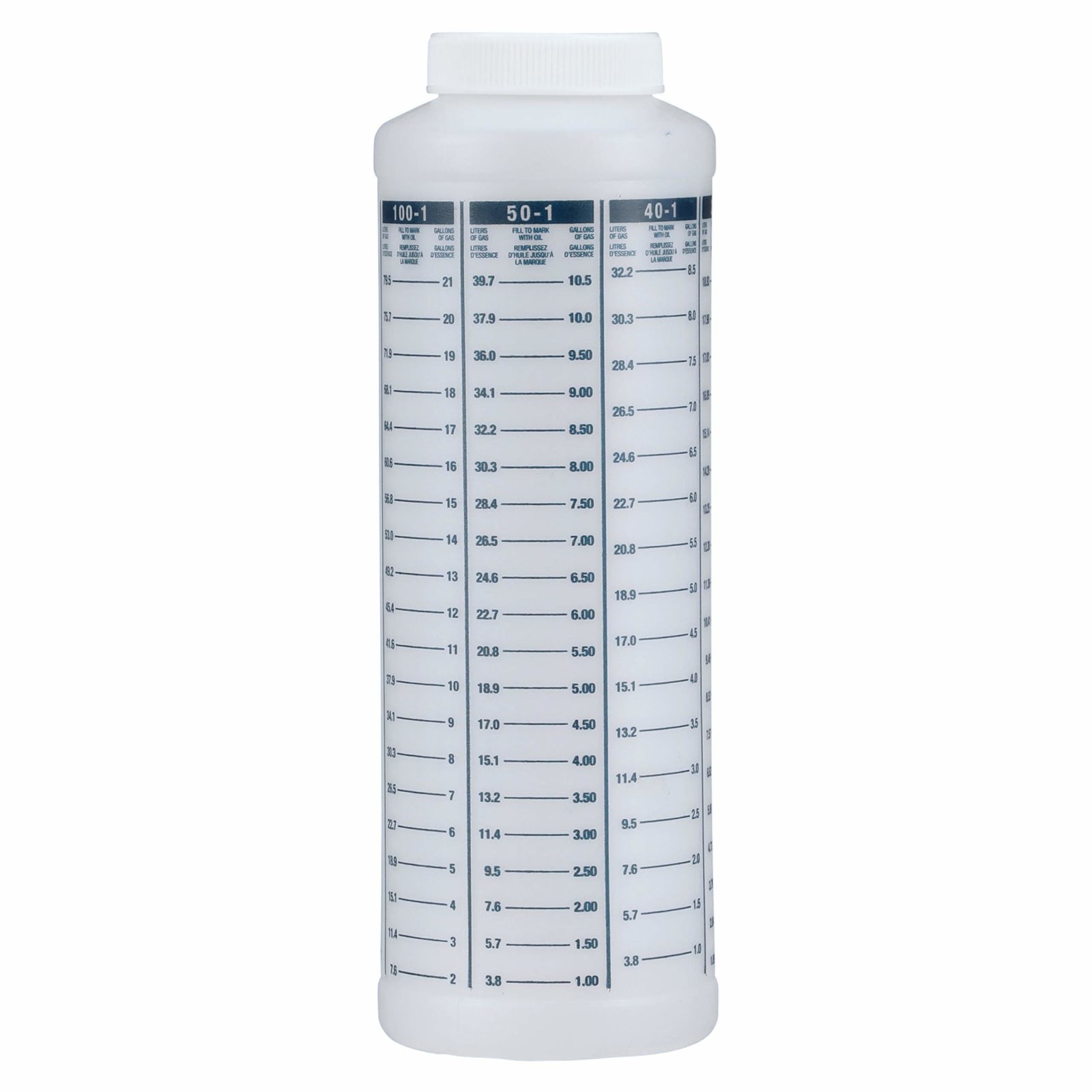 Attwood 11873 1 Quart 2-Cycle Fuel Oil Mixing Bottle 100:1 50:1 24:1 10:1 Attwood 11873 1 Quart 2-Cycle Fuel Oil Mixing Bottle 100:1 50:1 24:1 10:1