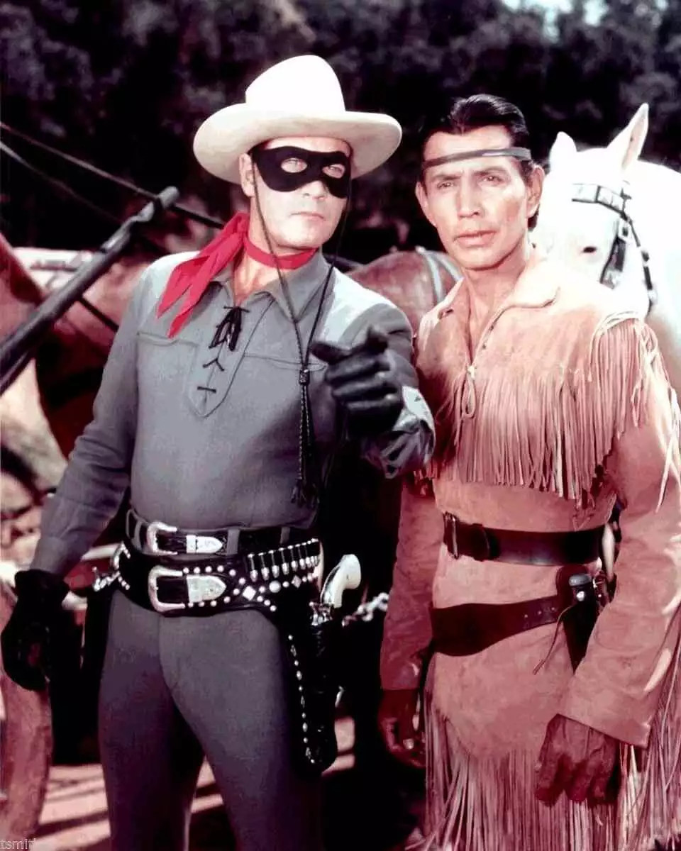 Clayton Moore The Lone Ranger 8x10 Picture Celebrity Print