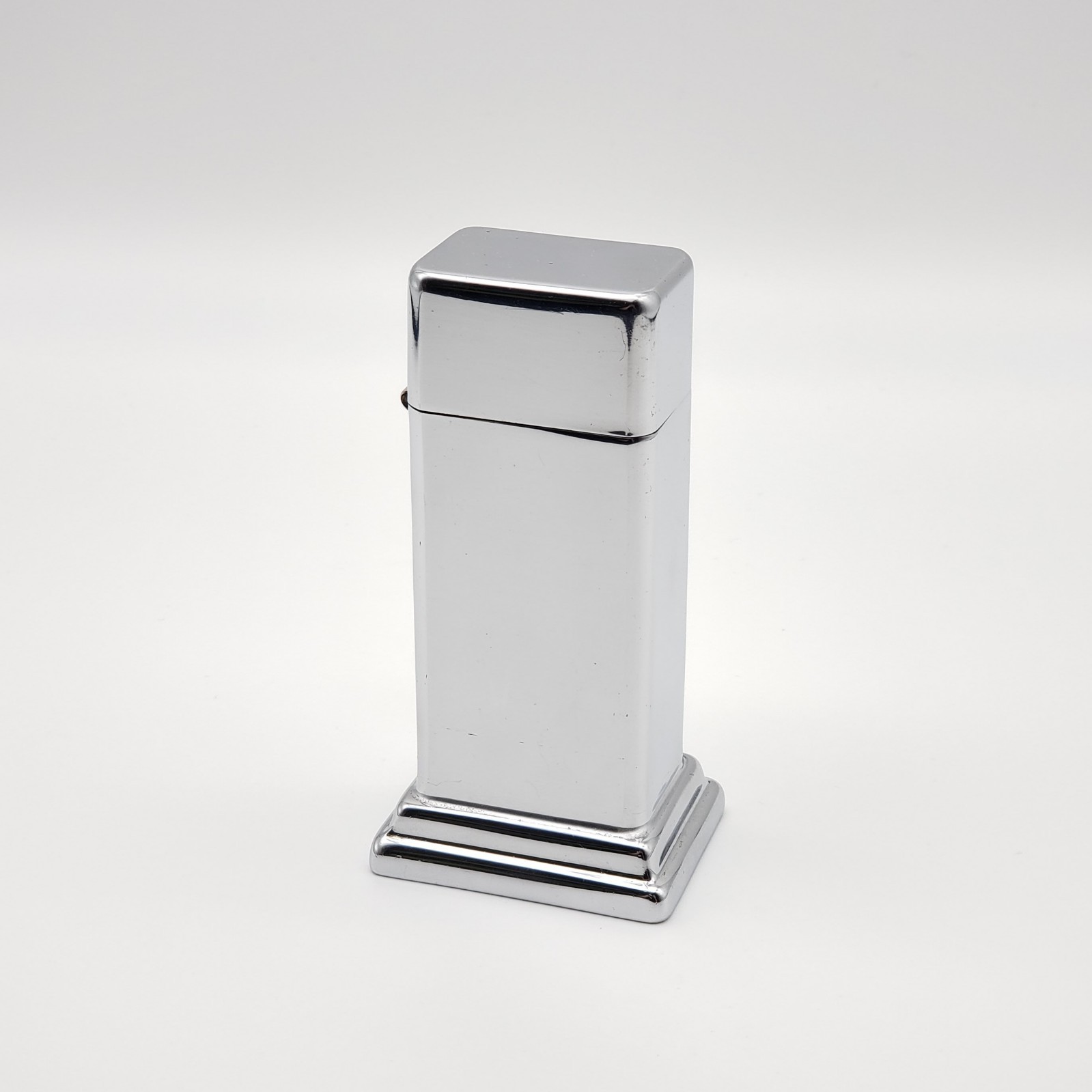 Vintage 1947-49 Zippo Barcroft #2 4-Barrel Chrome Table Lighter Pat 2032695