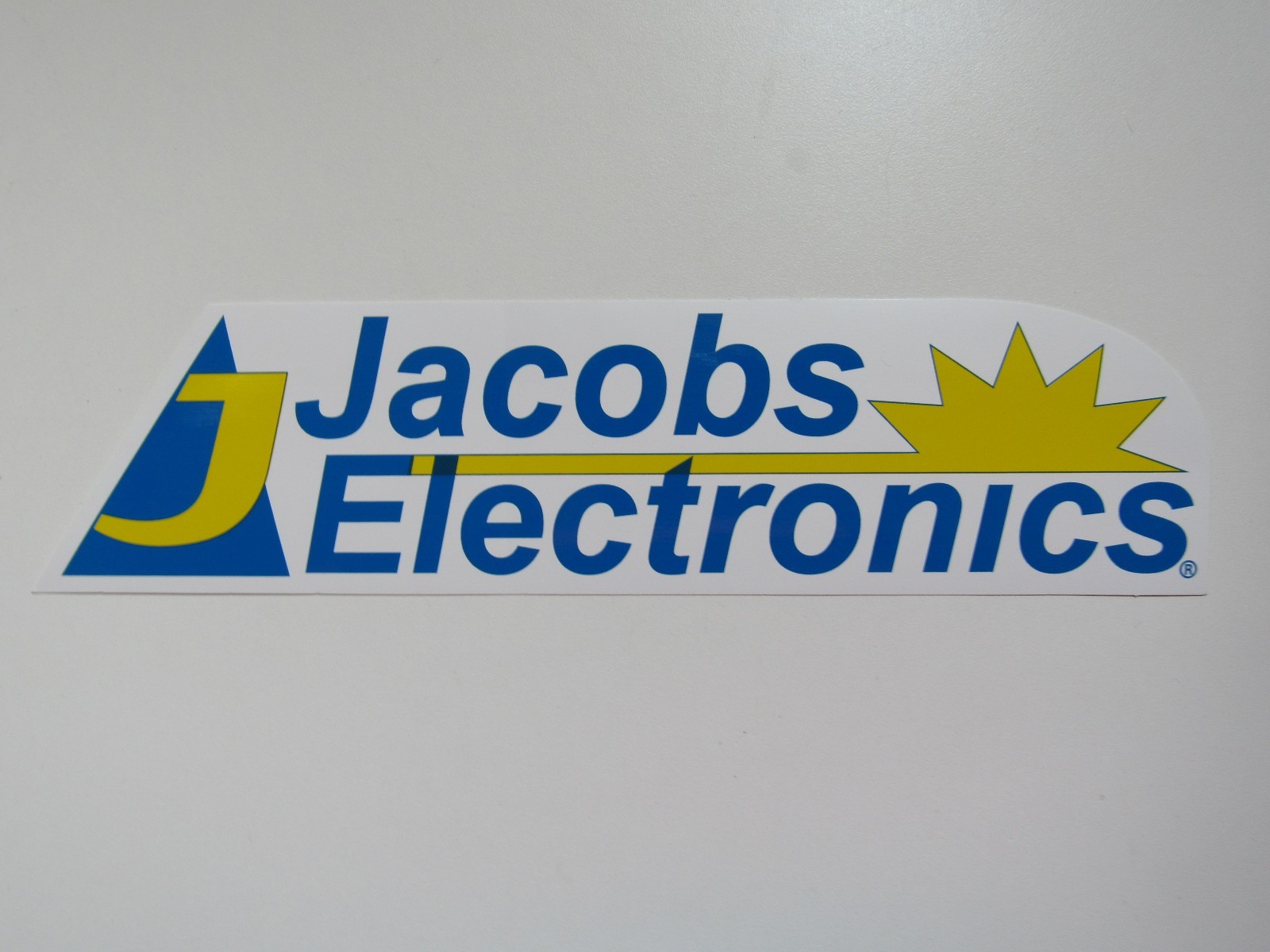 Jacobs Electronics Sticker Decal New Drag Race Car Hot Rat Rod Toolbox Mechanic