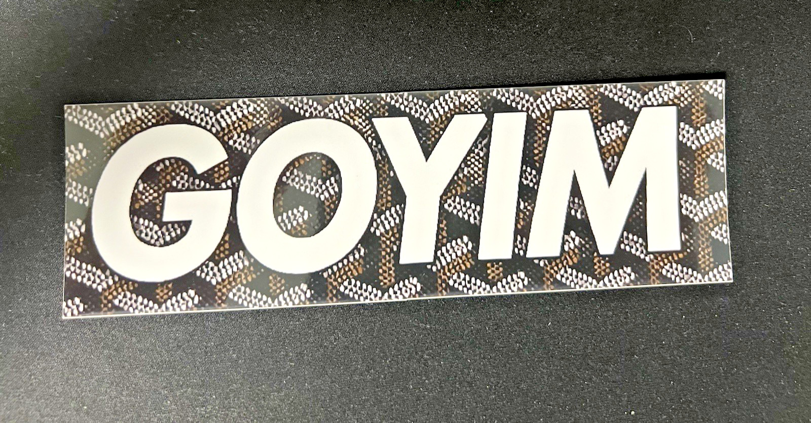 Goyard Style Goyim Stickers Goyard Style Goyim Stickers
