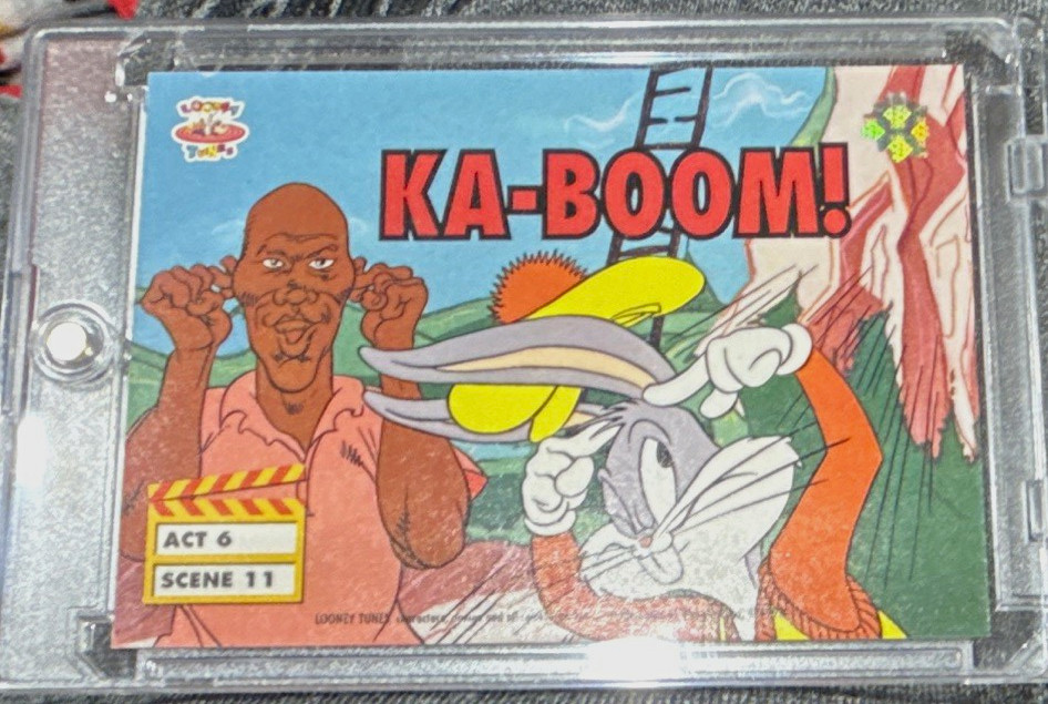 Topps 1991 Looney Tunes KA-BOOM ACT 6 SCENE 11 Hologram Card
