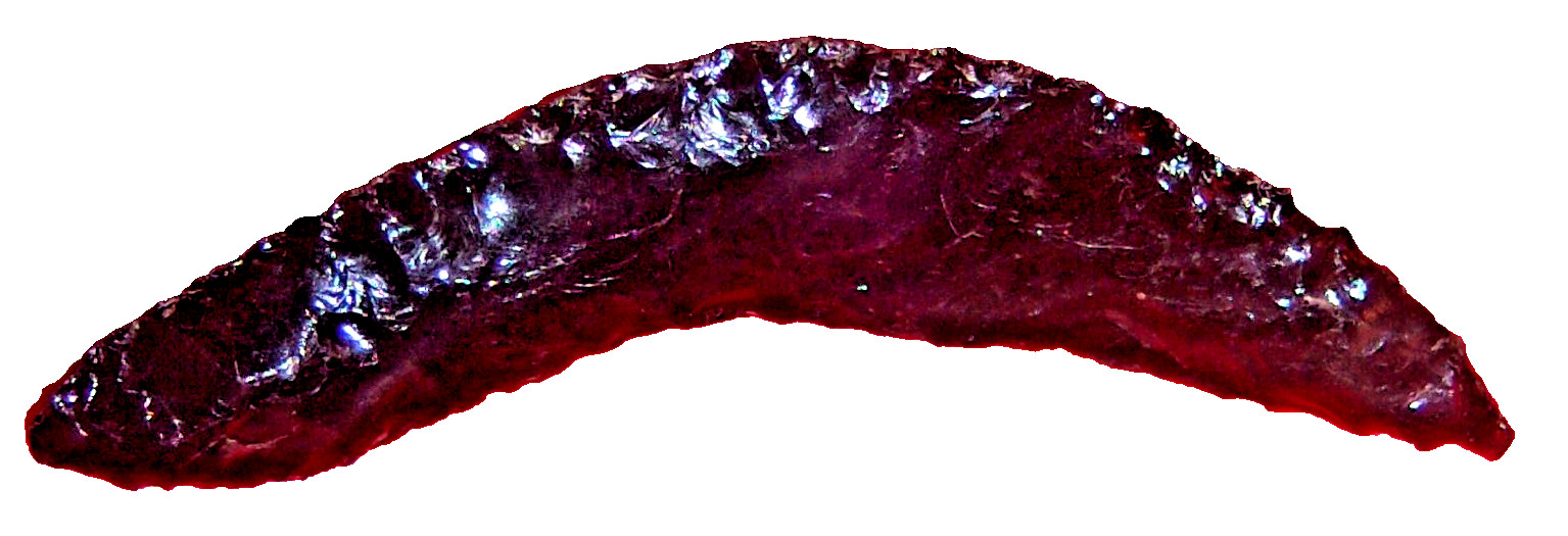 Ancient Obsidian Sacrificial Blade 3 1/4 inch California Collection Ancient Obsidian Sacrificial Blade 3 1/4 inch California Collection