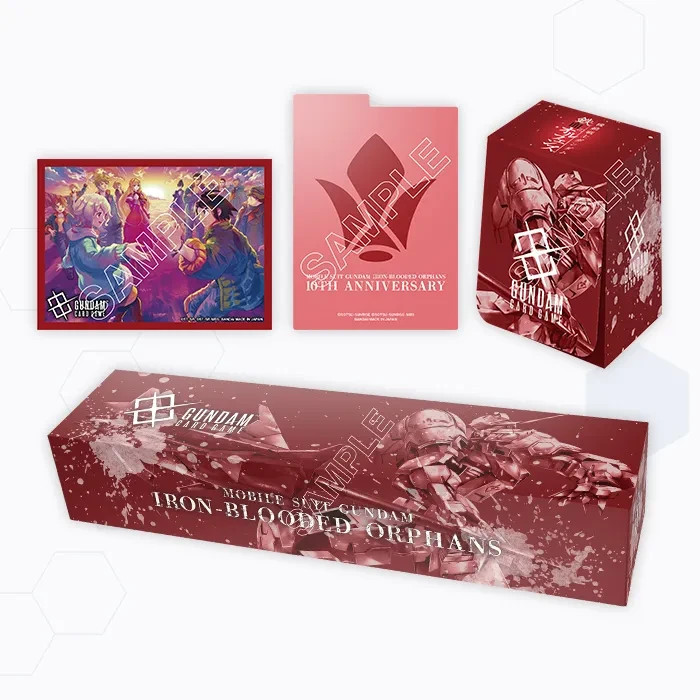 Gundam Card Game Japanese [PB02] Premium Goods Set Iron-Blooded Orphans SEALED