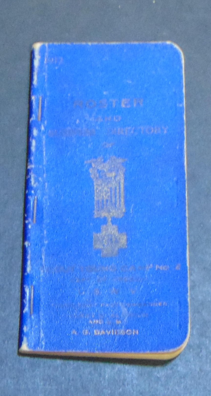1912 Spanish American War Veterans Roster & Directory, Scout Young Camp 2 1912 Spanish American War Veterans Roster & Directory, Scout Young Camp 2