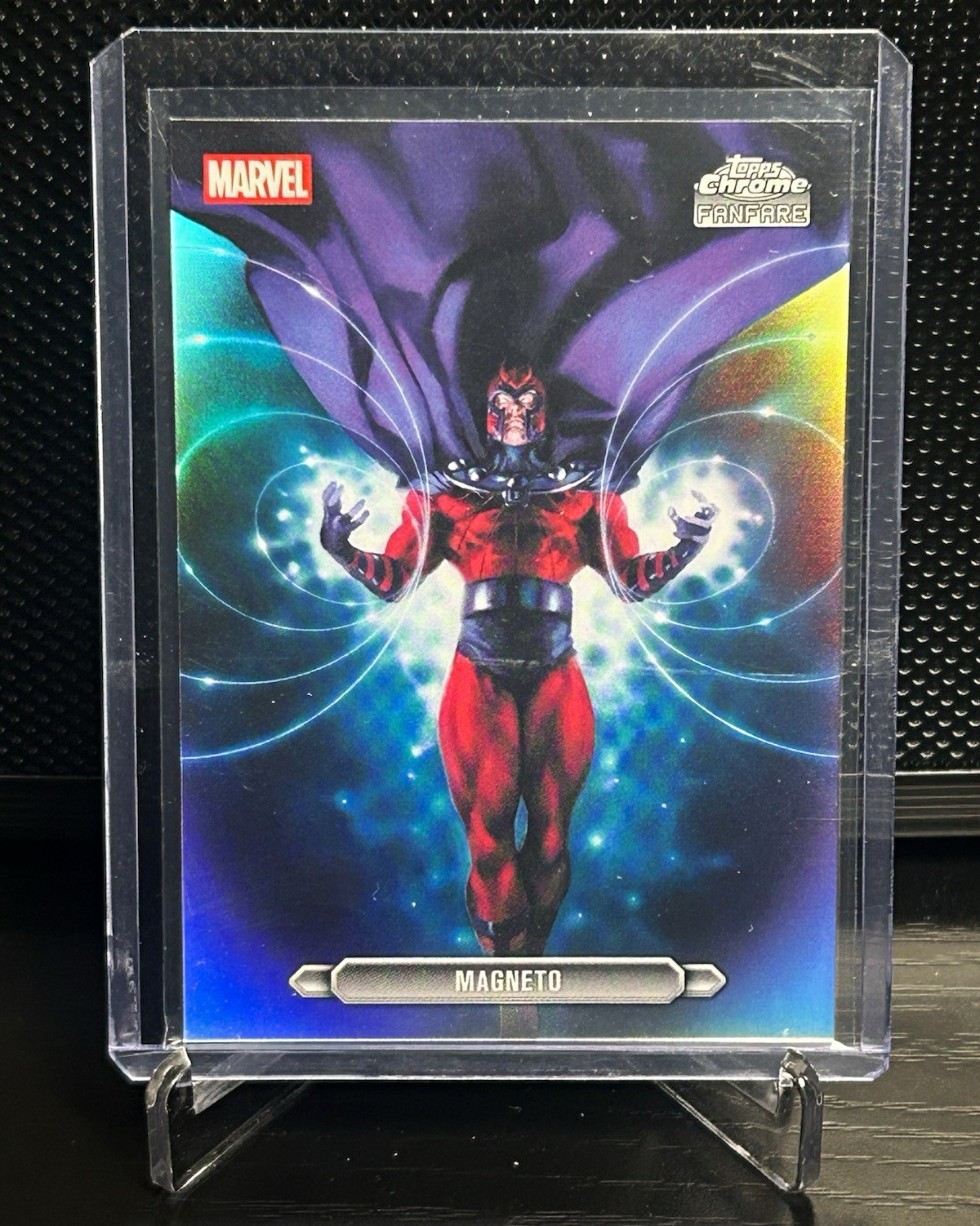 Topps 2026 Chrome Marvel Magneto Fanfare Insert FF-26 