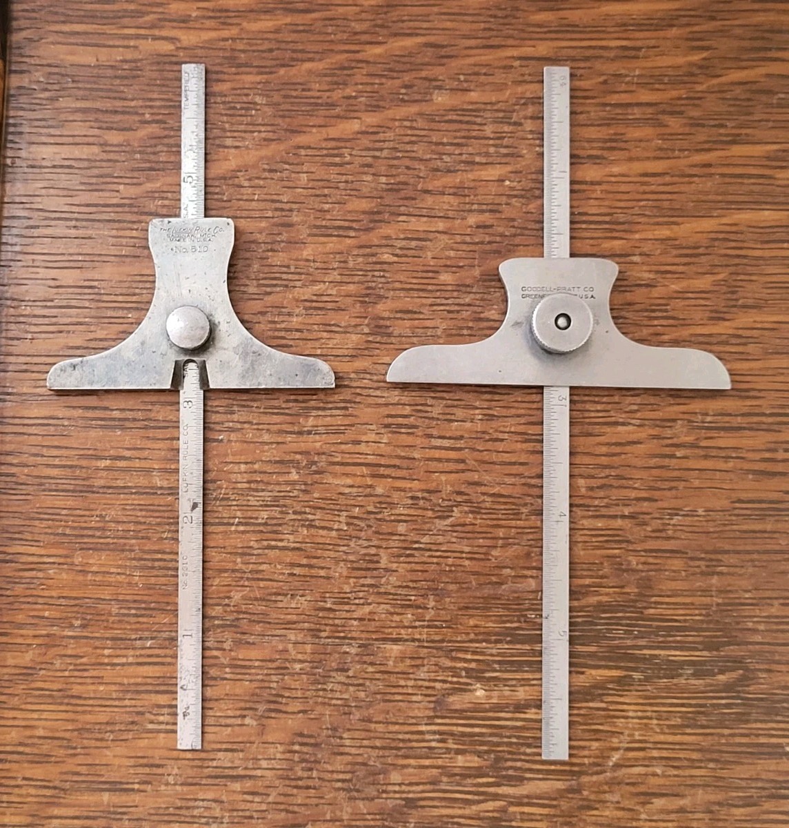 (2) Depth/Angle Gages - Lufkin Rule No. 510 w/No. 2310 6