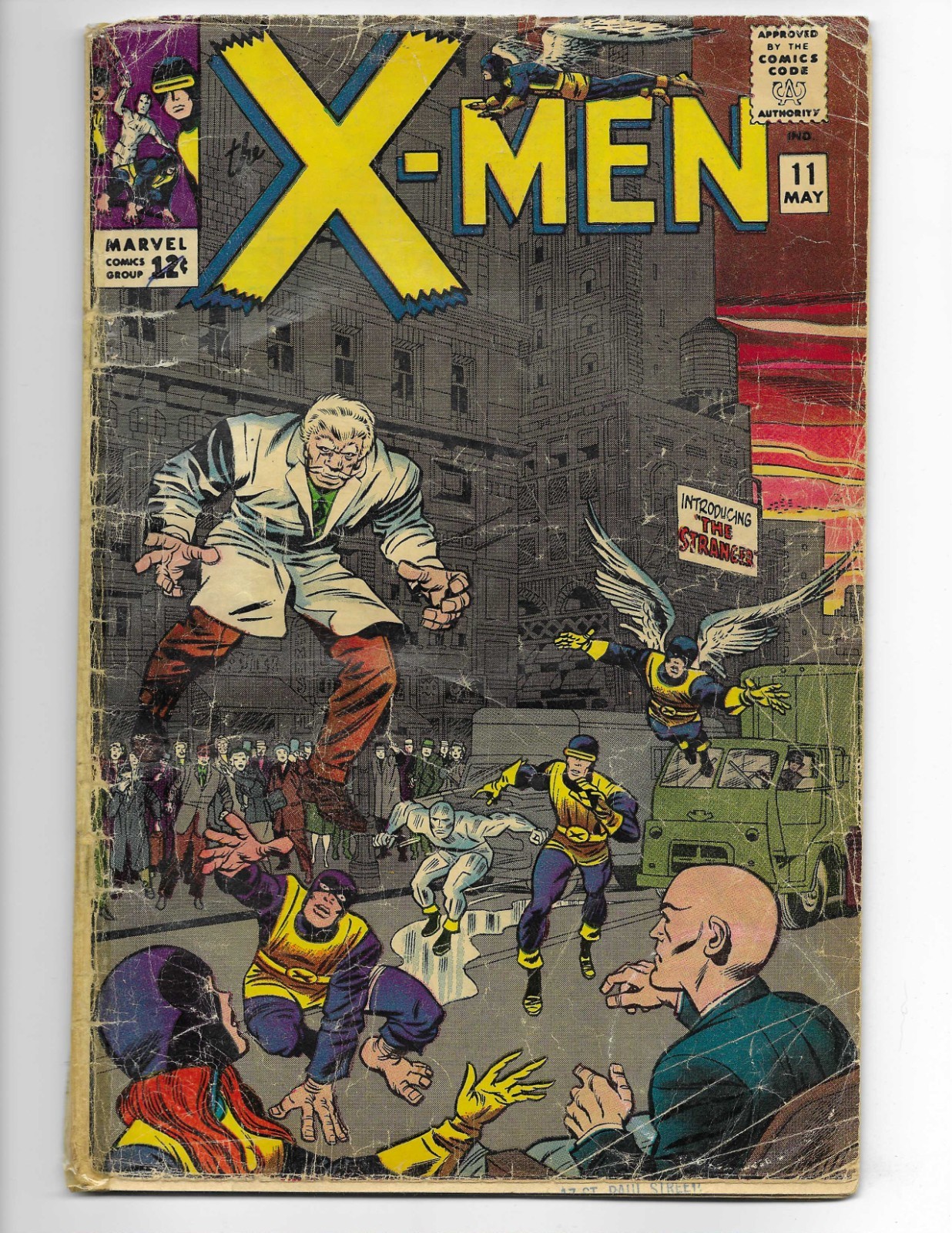 X-Men 11 1965 Marvel Comics G+ 2.5 1st App Of The Stranger Magneto Beast