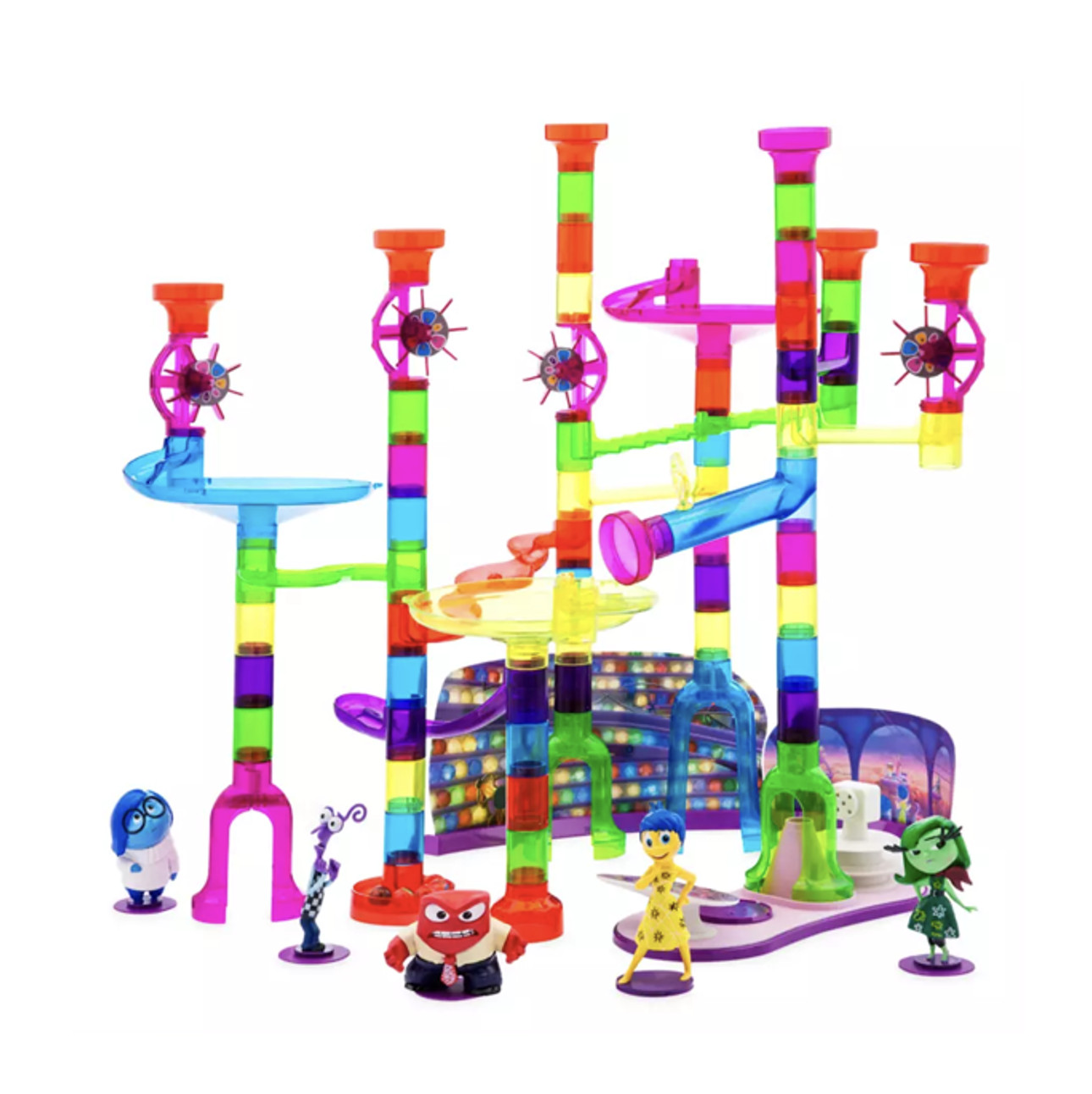 Disney Parks Pixar Inside Out Marble Run Joy Fear Sadness Anger Toy - NEW