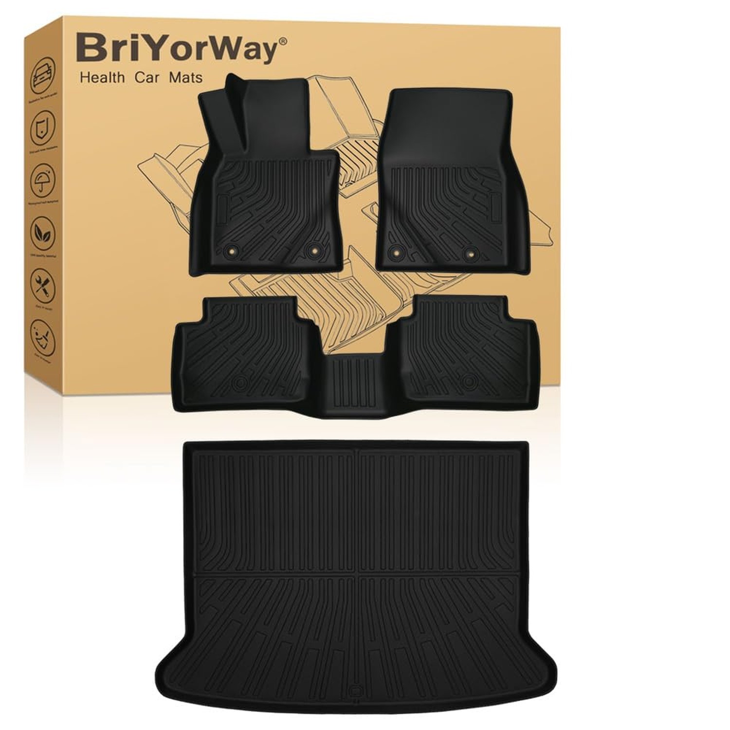 Car Floor Mats for Mazda CX-30 2020 2021 2022 2023 2024 2025 Accessories, for...