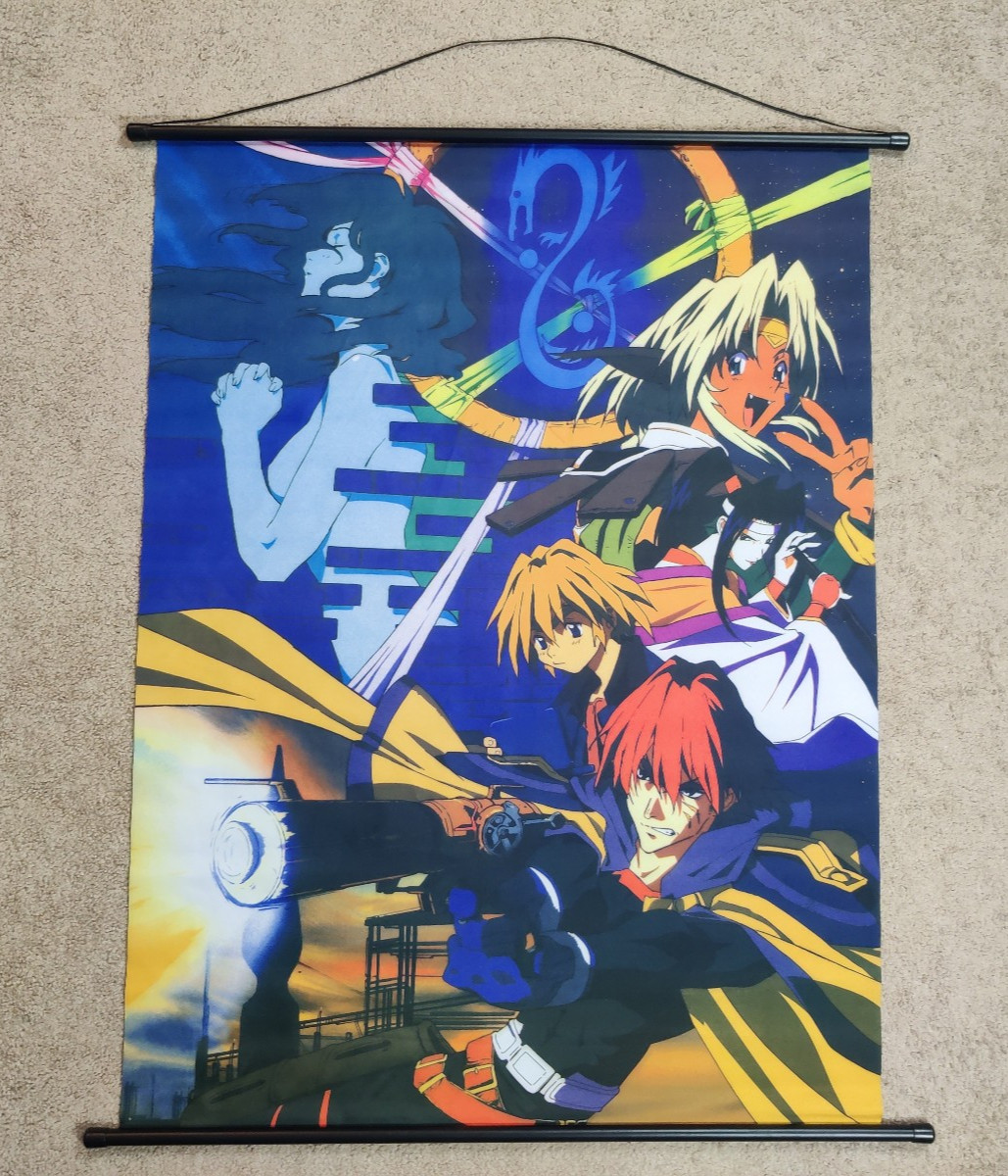 Vintage Outlaw Star Anime Wall Scroll Tapestry 39
