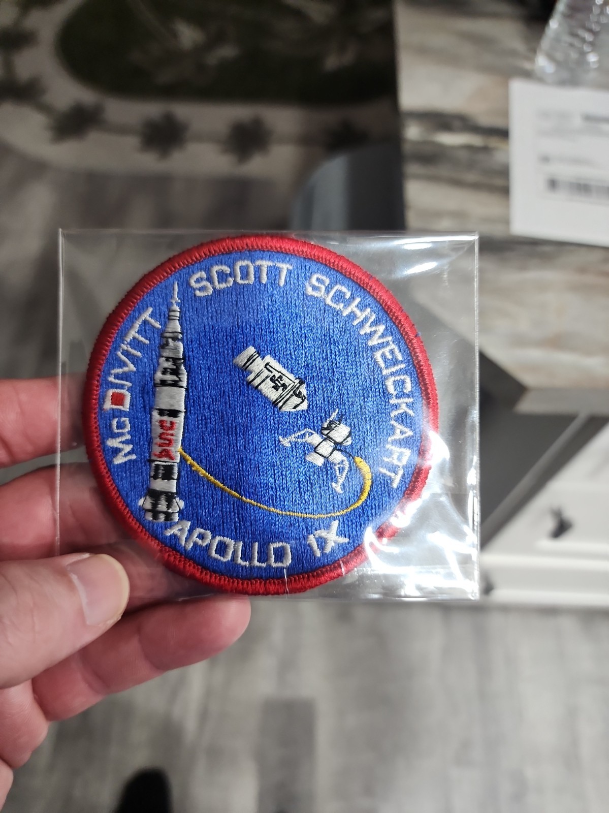 Official NASA Apollo 9 Original Patch.