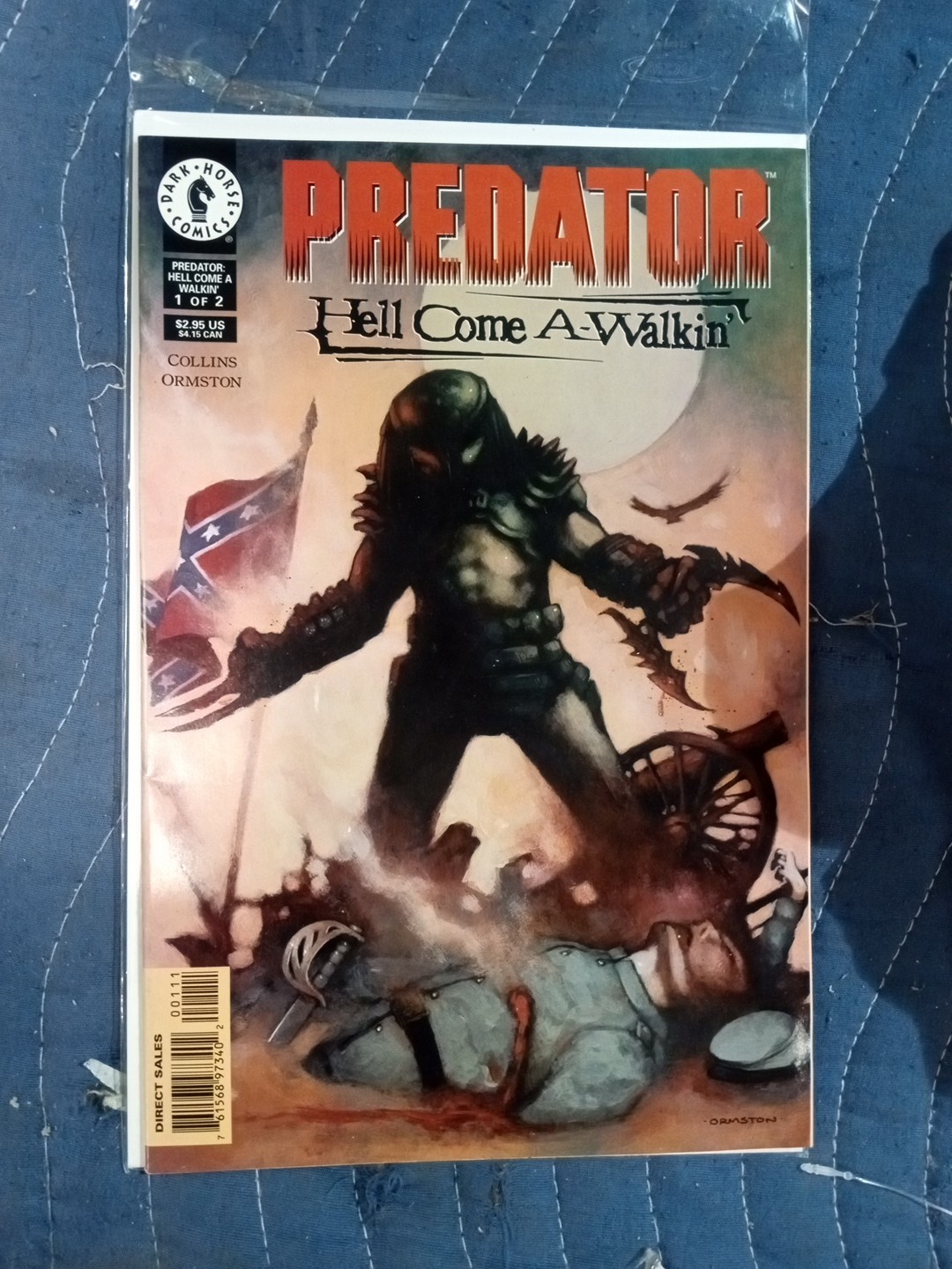 Predator Hell Come A-Walkin\' #1 Dark Horse Comics 1998 Low Print 