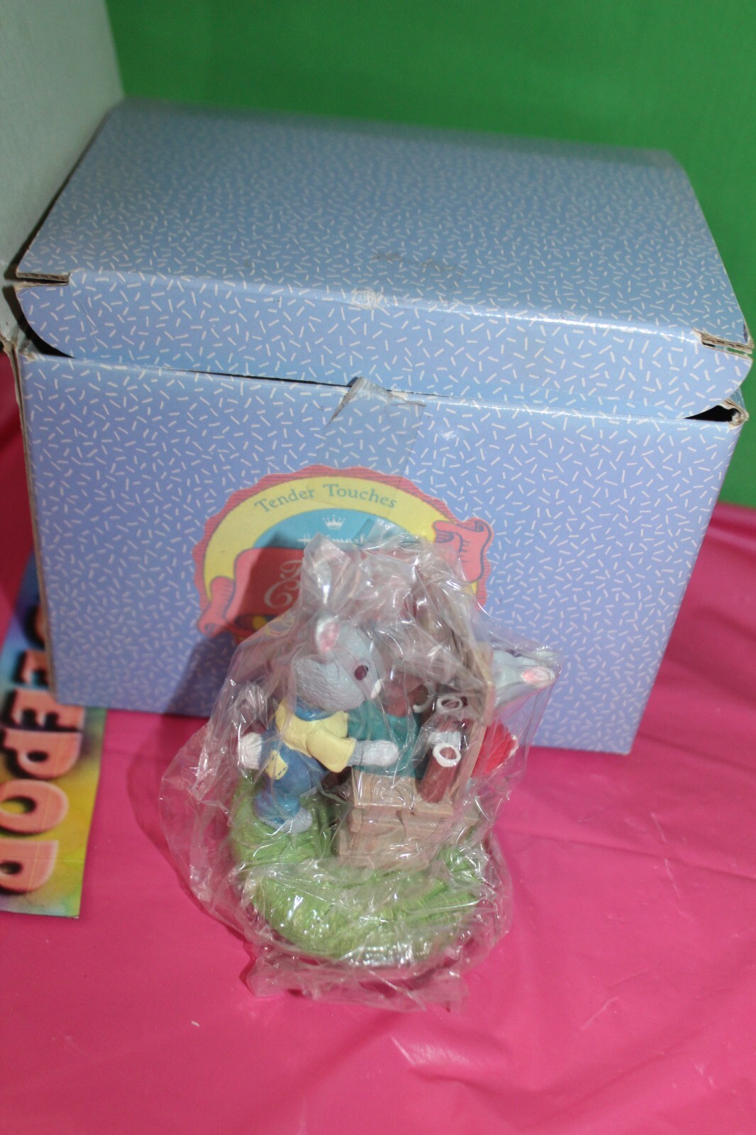 Tender Touches Rabbits At Juice Stand Little Joys Make A Big Day 1988 Figurine