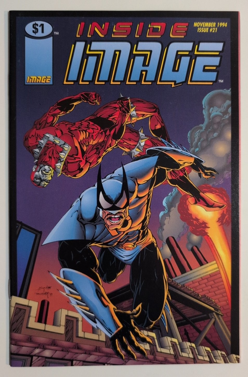 Inside Image #21 Comic Book 1994 Inside Image #21 Comic Book 1994