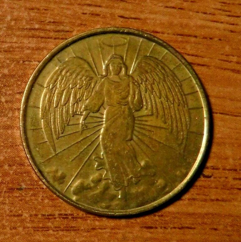 Guardian Angel Pocket Medal, Coin Guardian Angel Pocket Medal, Coin