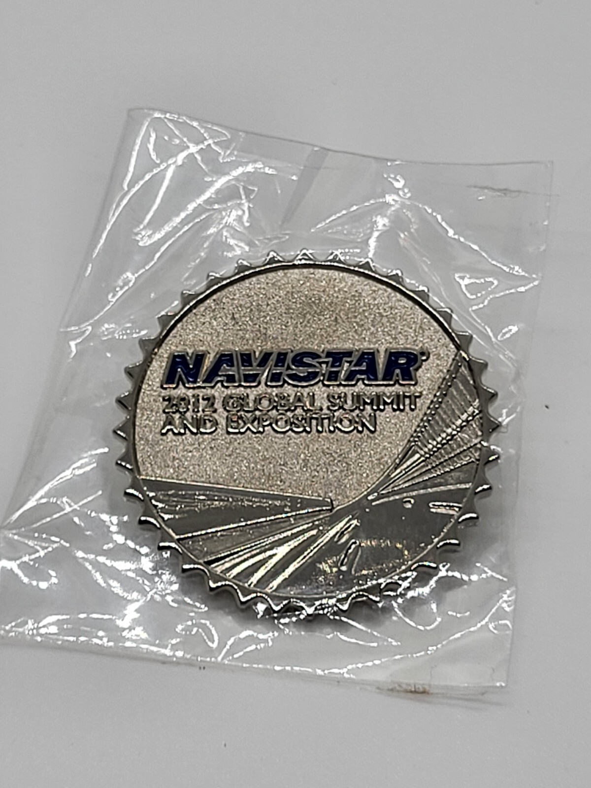 Vintage NAVISTAR 2012 Global Summit & Exposition Lapel Pin / Trucker Hat Pin NEW
