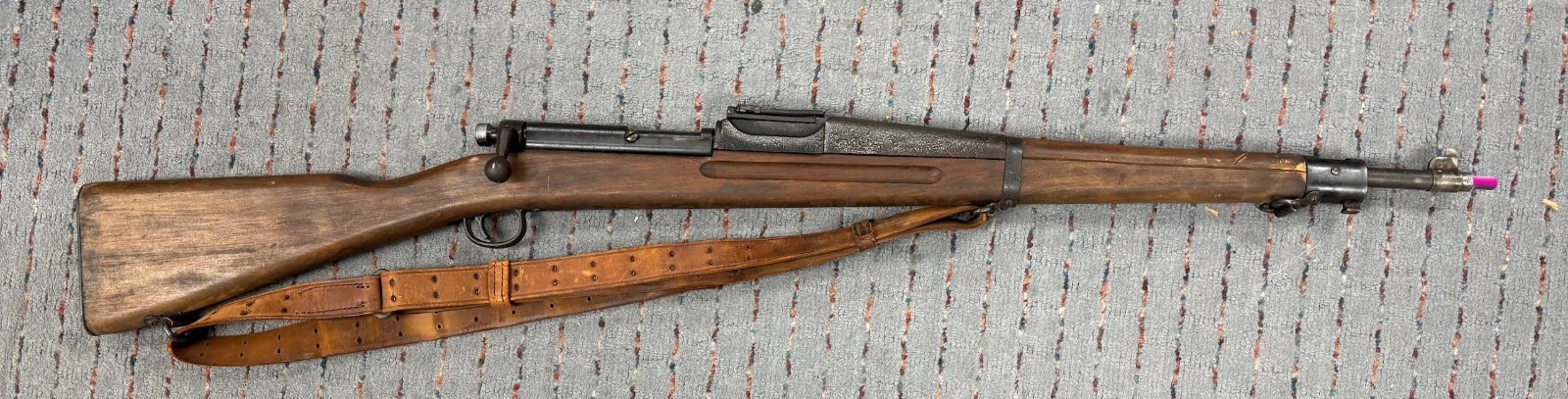 1903 Mk Early Training Rifle. With added weight.  Non Firing Wood Springfield