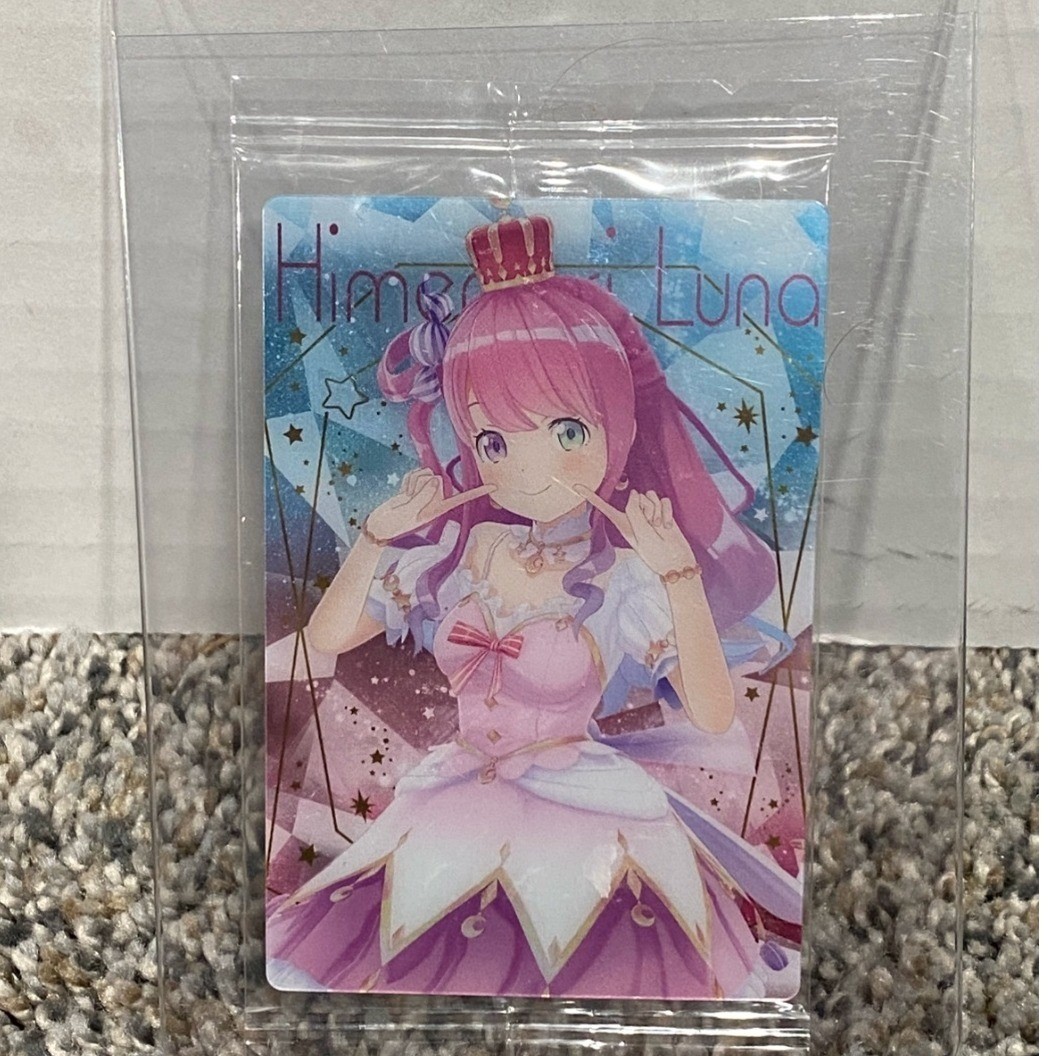 Bandai Hololive Himemori Luna No. 26 Wafer Profile Trading Card NEW Bandai Hololive Himemori Luna No. 26 Wafer Profile Trading Card NEW