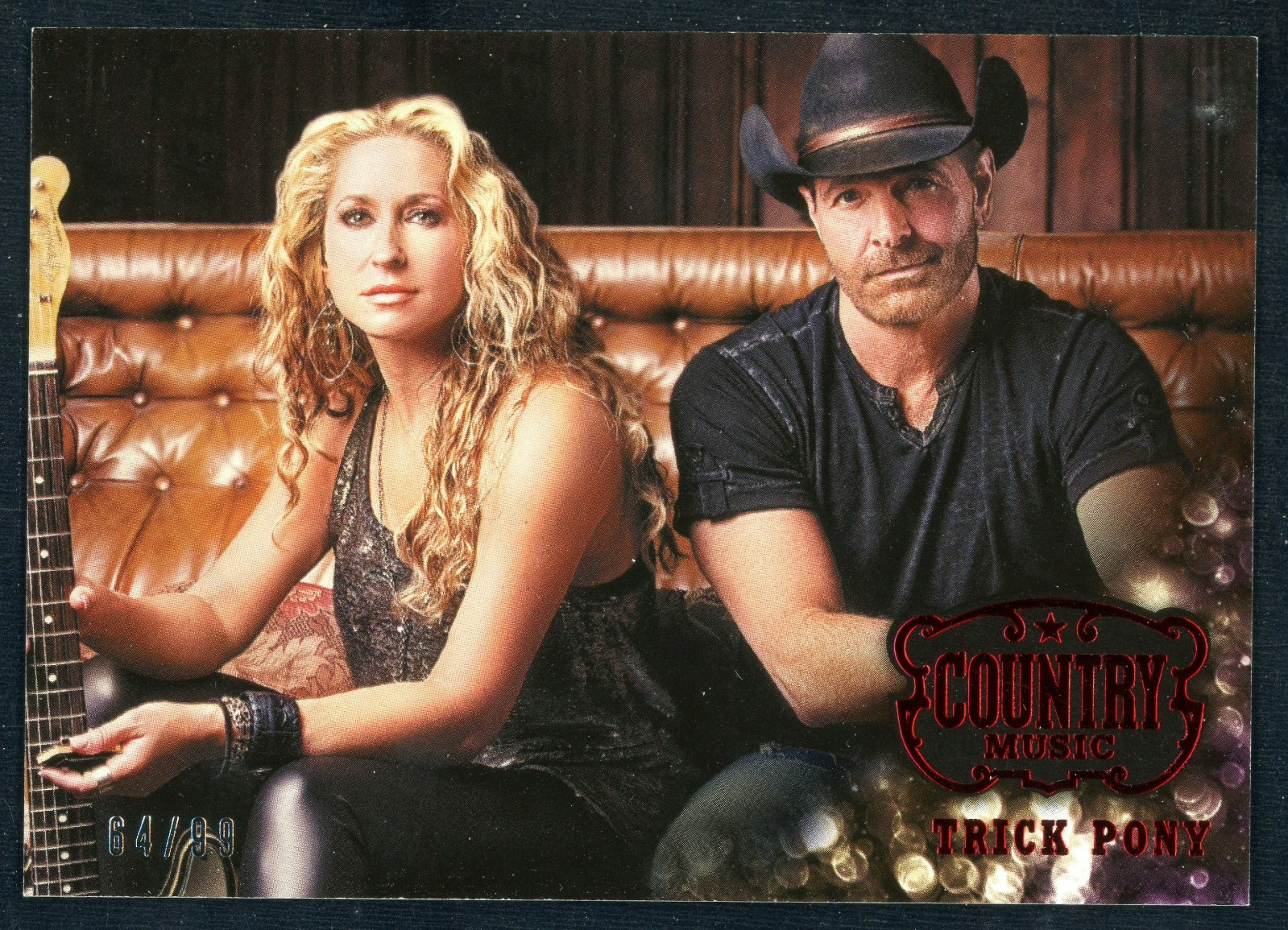 2014 Panini Country Music Trick Pony #80 Red Parallel #\'d /99