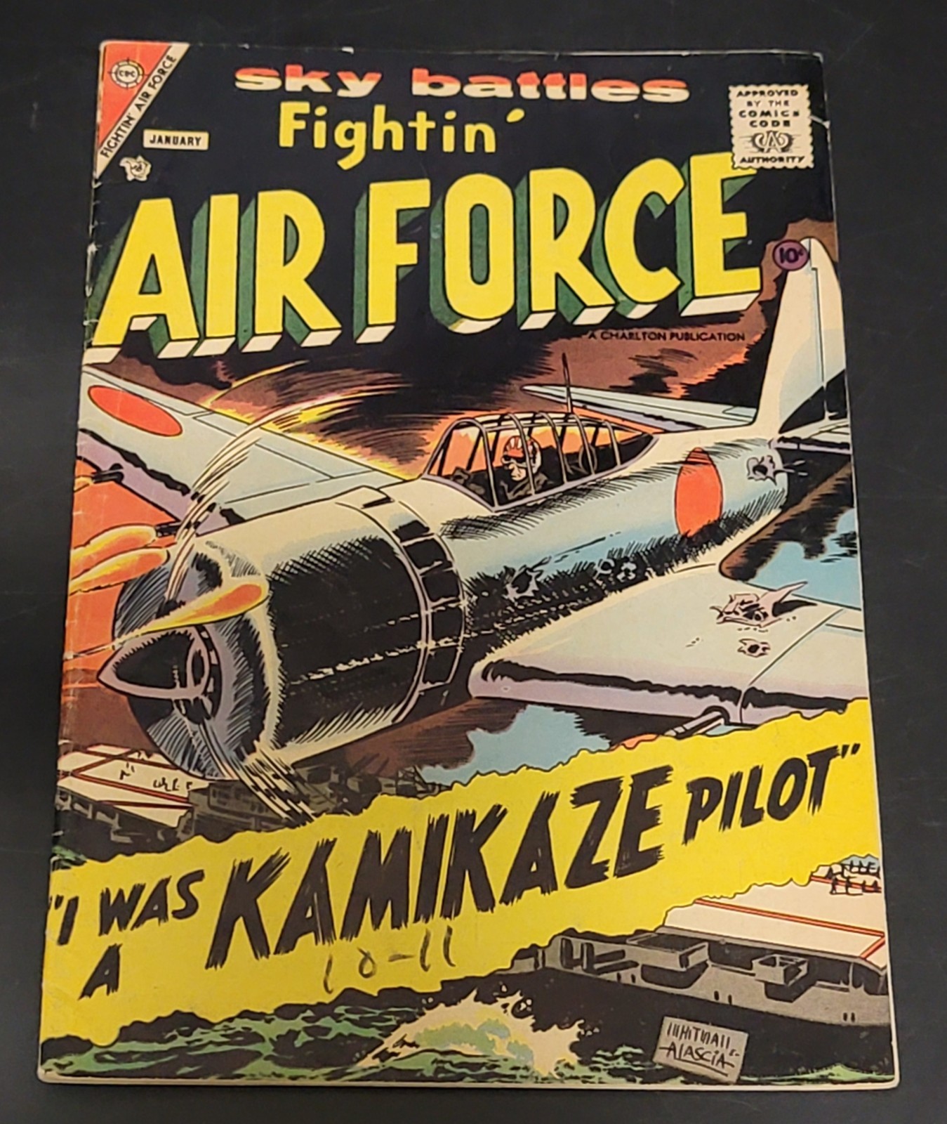 Fightin\' Air Force (1956) #10 Maurice Whitman & Vince Alascia Cover VG/FN