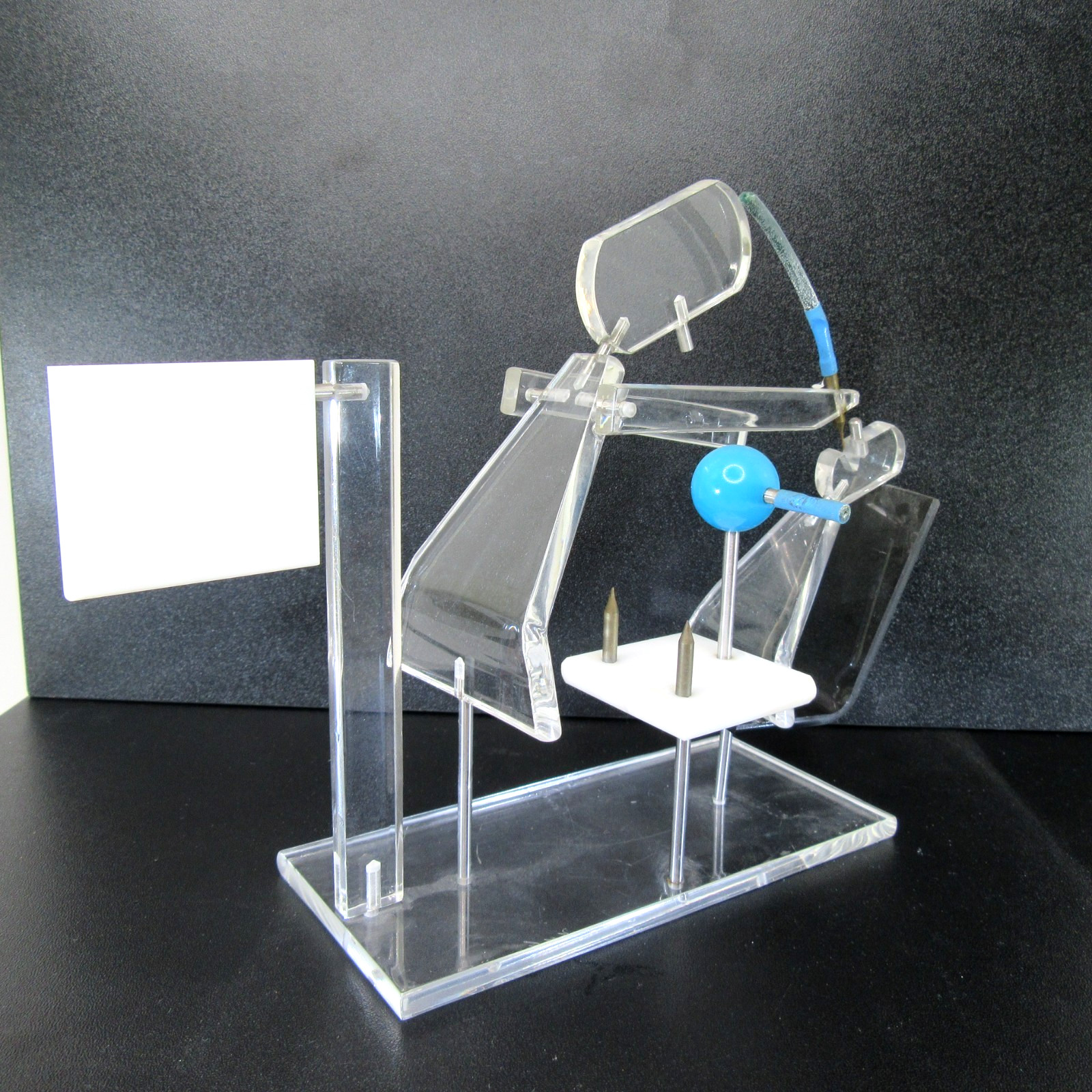 WALTER H. GREAME ORIGINAL SIGNED POP ART ACRYLIC SCULPTURE Dentist Drilling