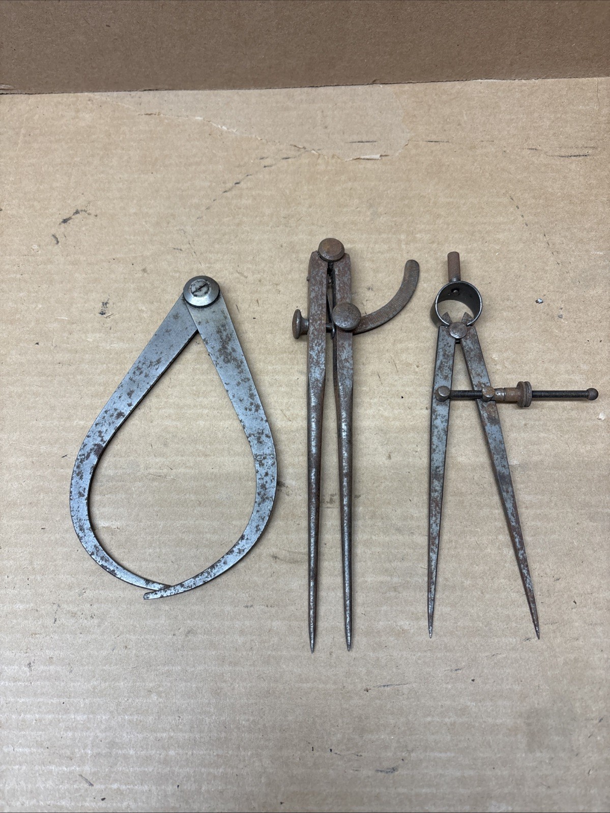 Craftsman Spring Divider, Union Tool Outside Caliper, 8
