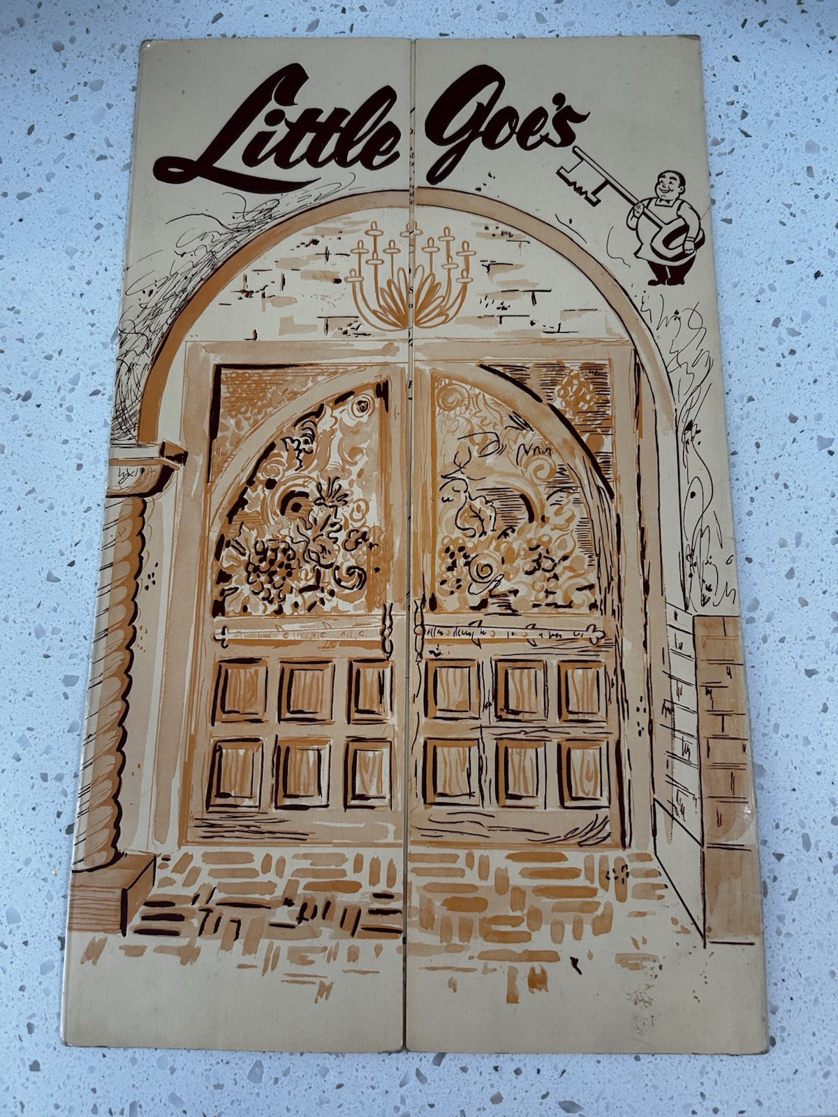 Little Joe’s Restaurant Menu Los Angeles 1964 Vintage June 6/64 Rare