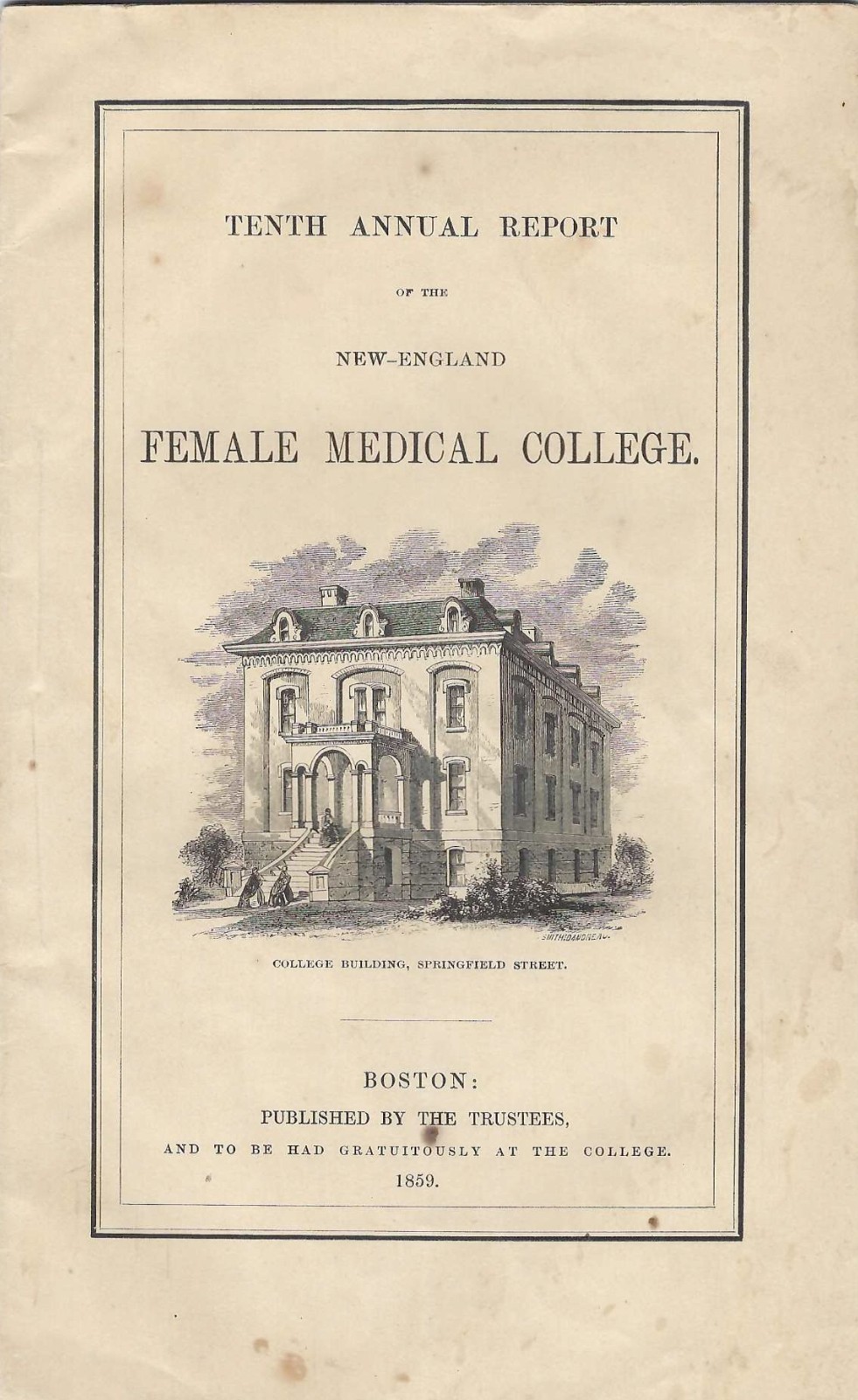 Female Medical School Documents Include First School To Train Women, Suffragette