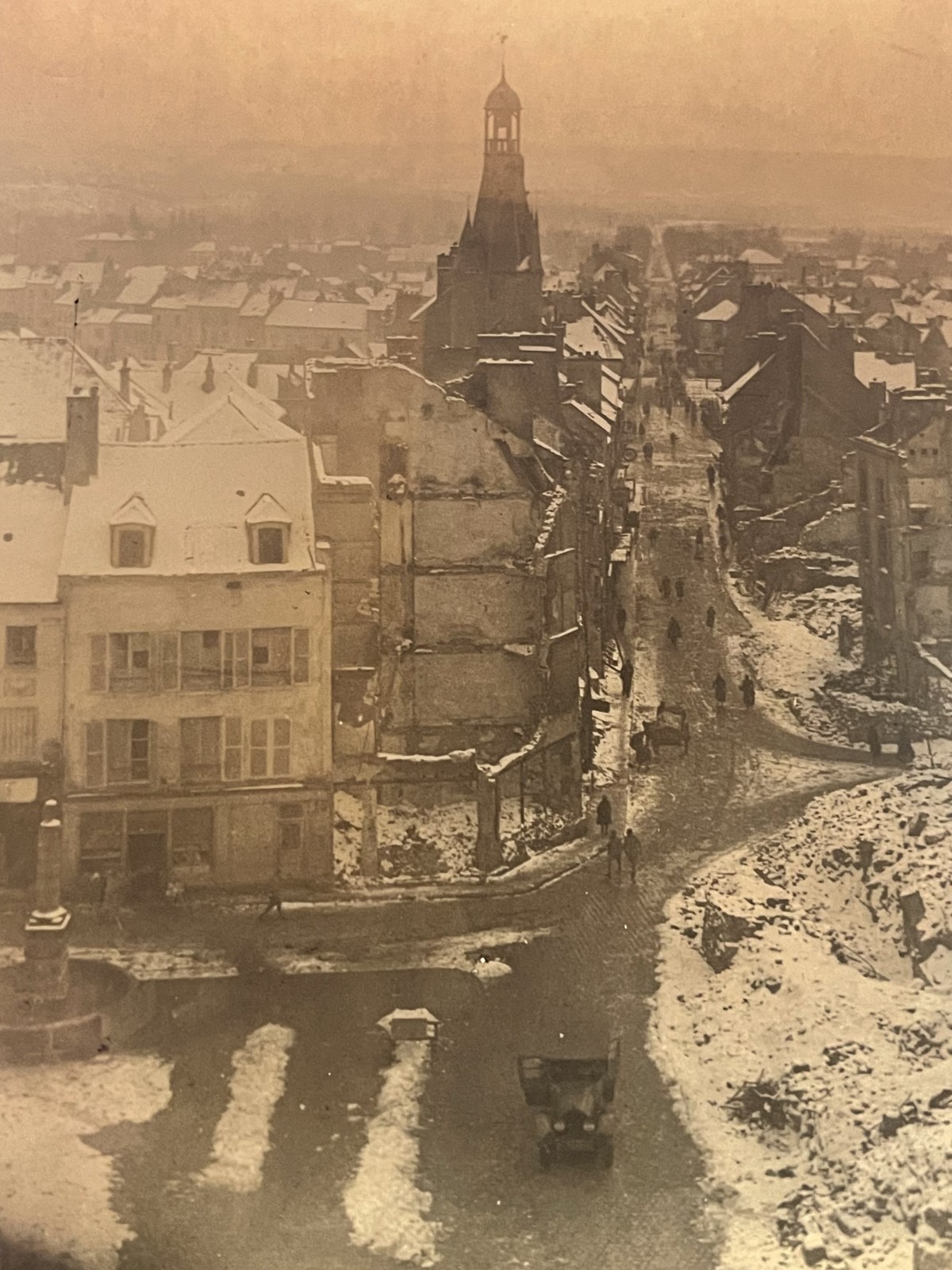 WWI CHATEAU THIERRY FRANCE GERMANS AMERICAN