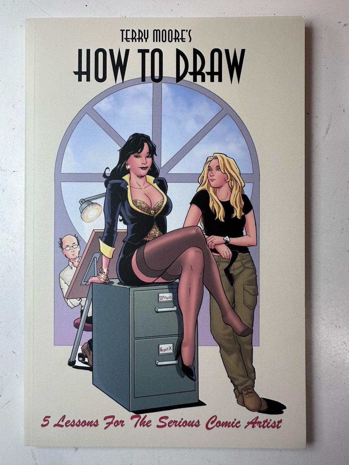 Terry Moore How to Draw Signed 2012 First Edition Abstract Studio Comic Art