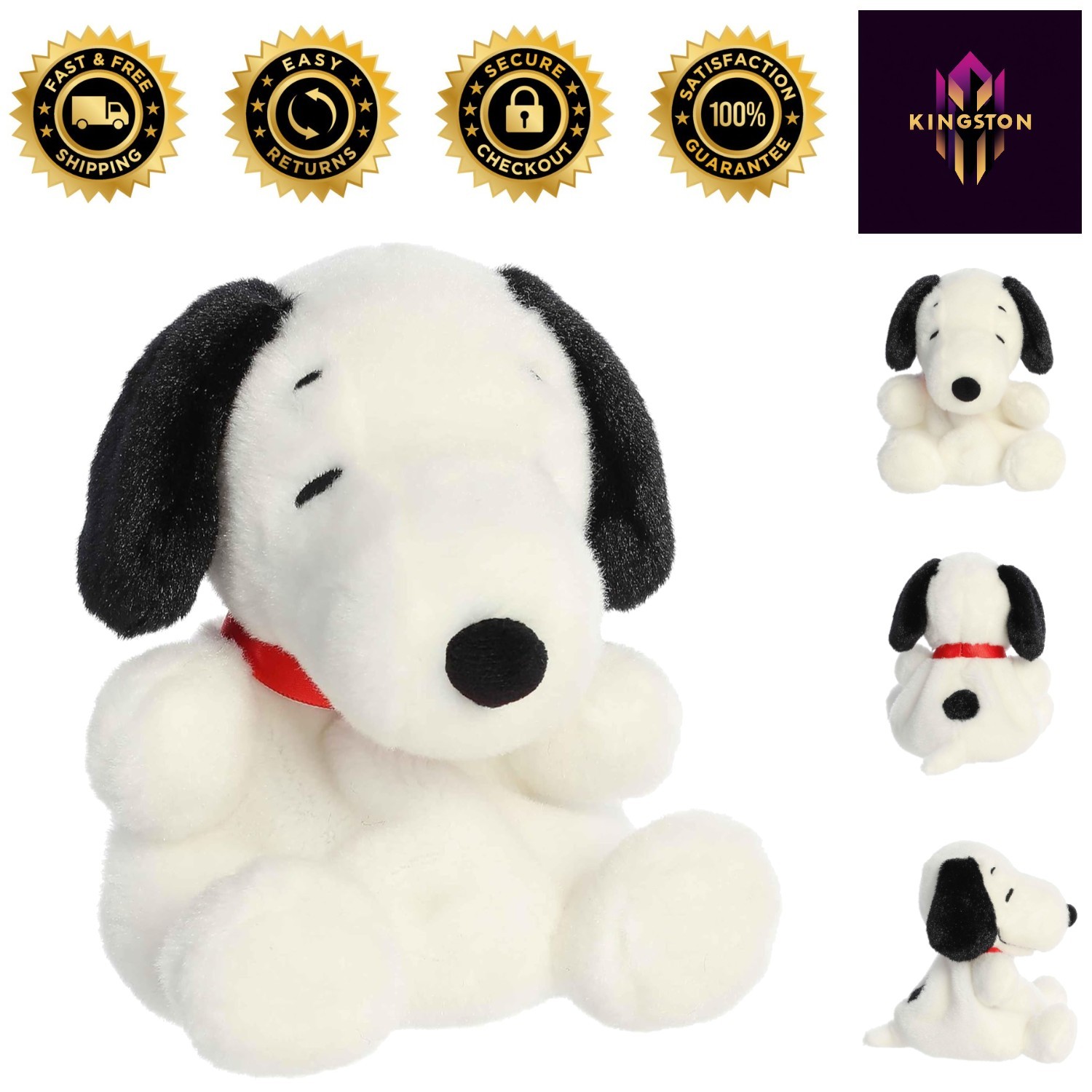 Official Snoopy Stuffed Animal - Adorable 5-Inch Plush for Collectors & Gifts